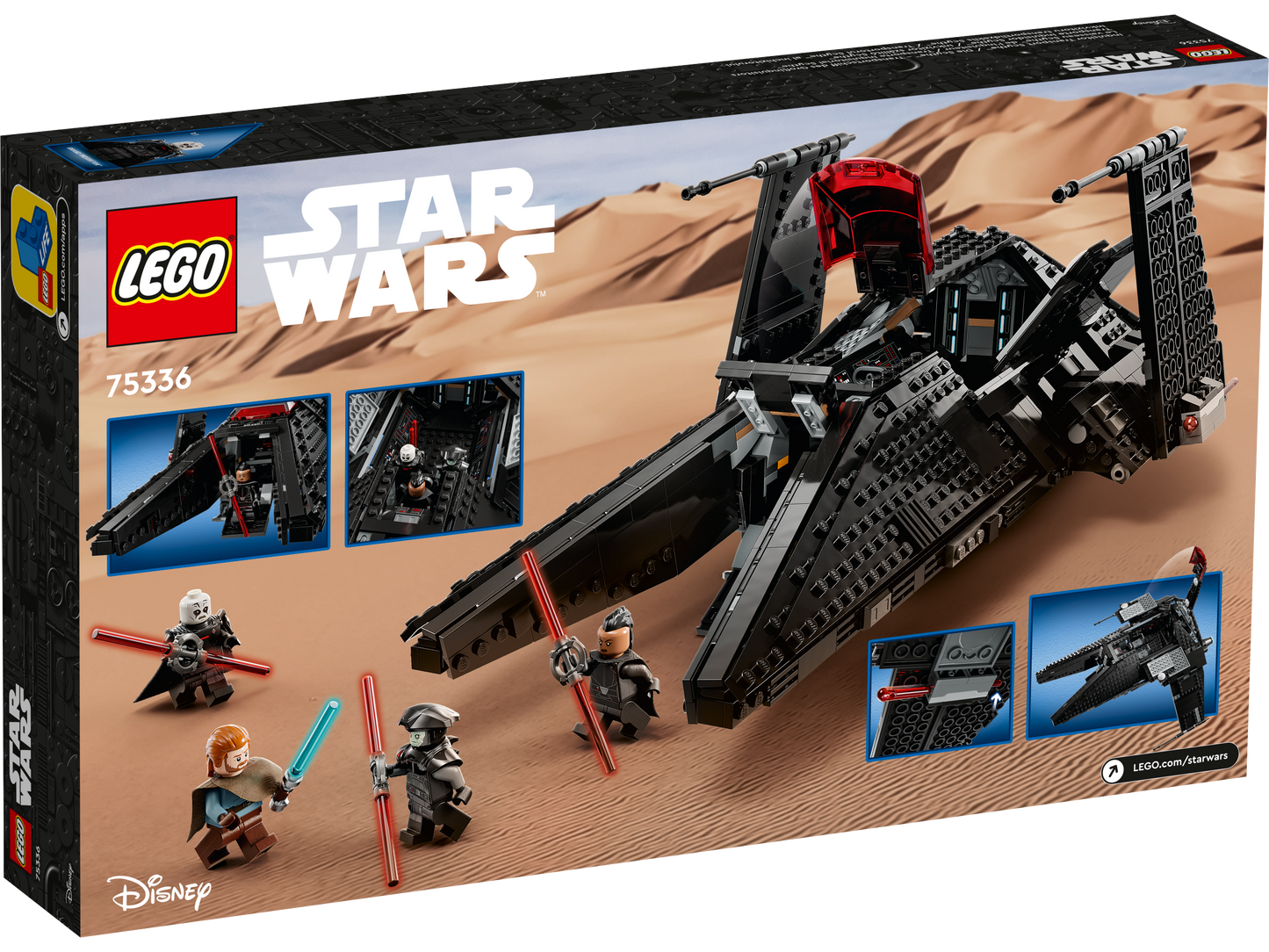 LEGO® Star Wars 75336 Die Scythe™ – Transportschiff des Großinquisitors