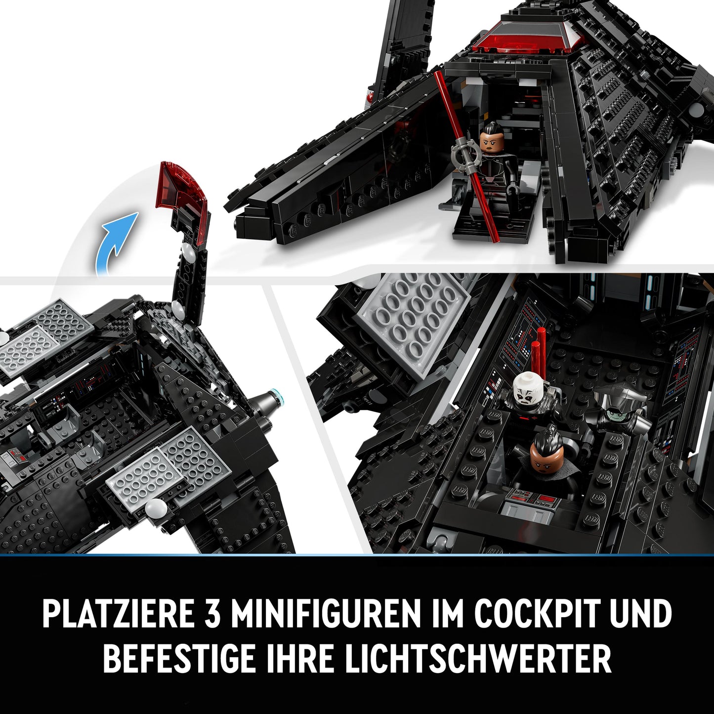 LEGO® Star Wars 75336 Die Scythe™ – Transportschiff des Großinquisitors