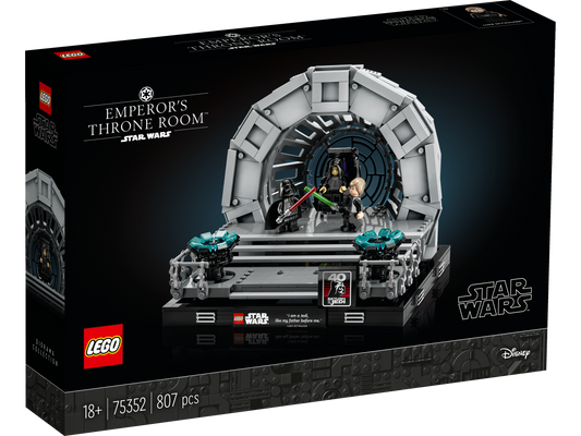 LEGO® Star Wars 75352 Thronsaal des Imperators™ – Diorama