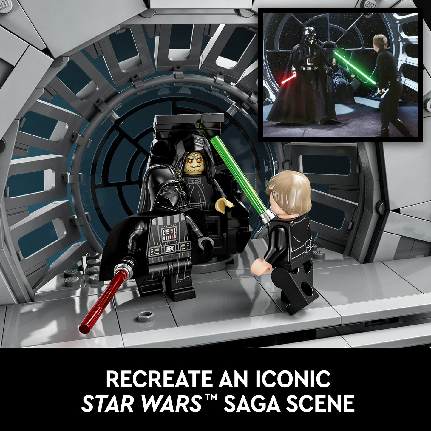 LEGO® Star Wars 75352 Thronsaal des Imperators™ – Diorama