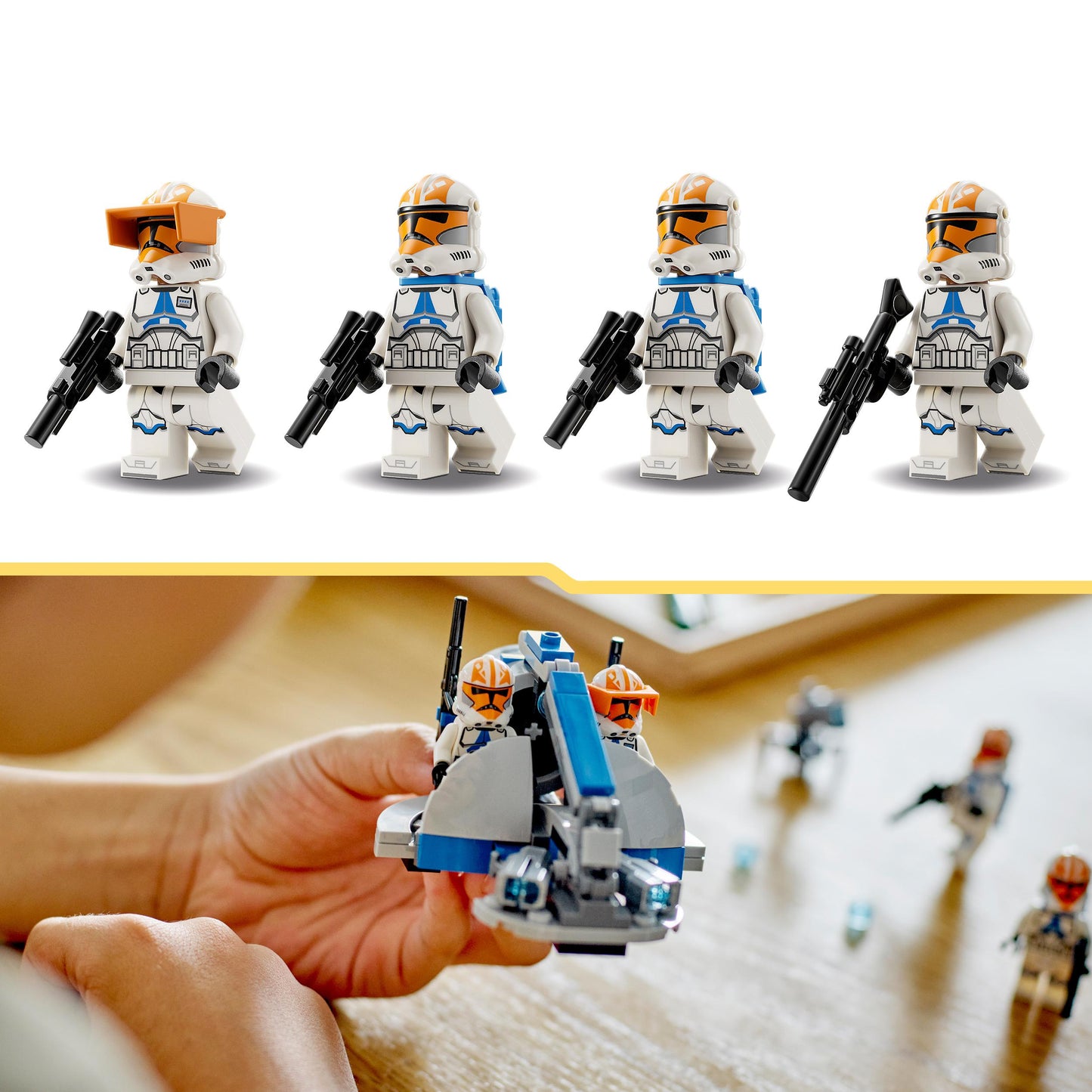 LEGO® Star Wars 75359 Ahsokas Clone Trooper der 332. Kompanie – Battle Pack