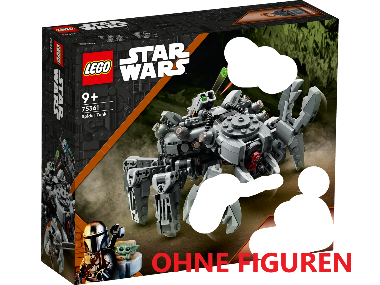 LEGO® Star Wars 75361 Spinnenpanzer - ohne Figuren