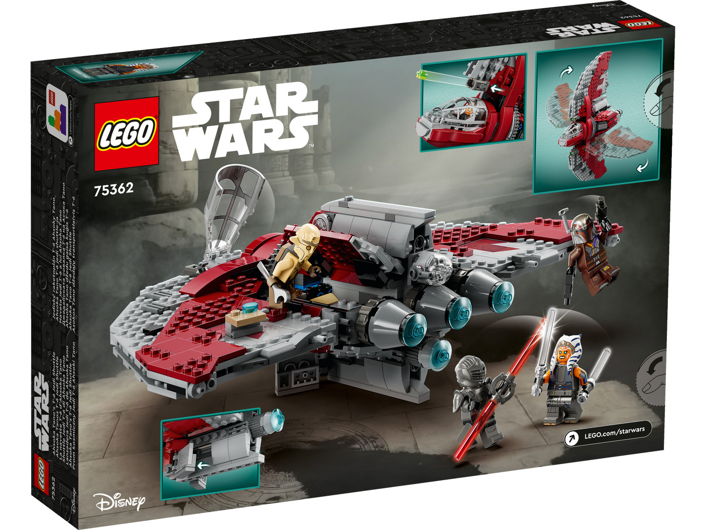 LEGO® Star Wars 75362 Ahsoka Tanos T-6 Jedi Shuttle