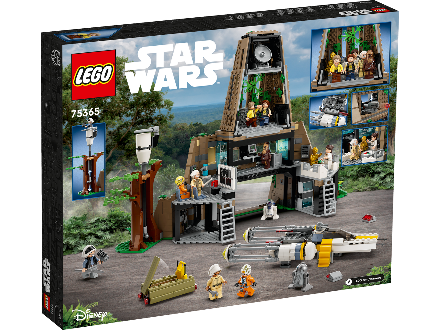 LEGO® Star Wars 75365 Rebellenbasis auf Yavin 4