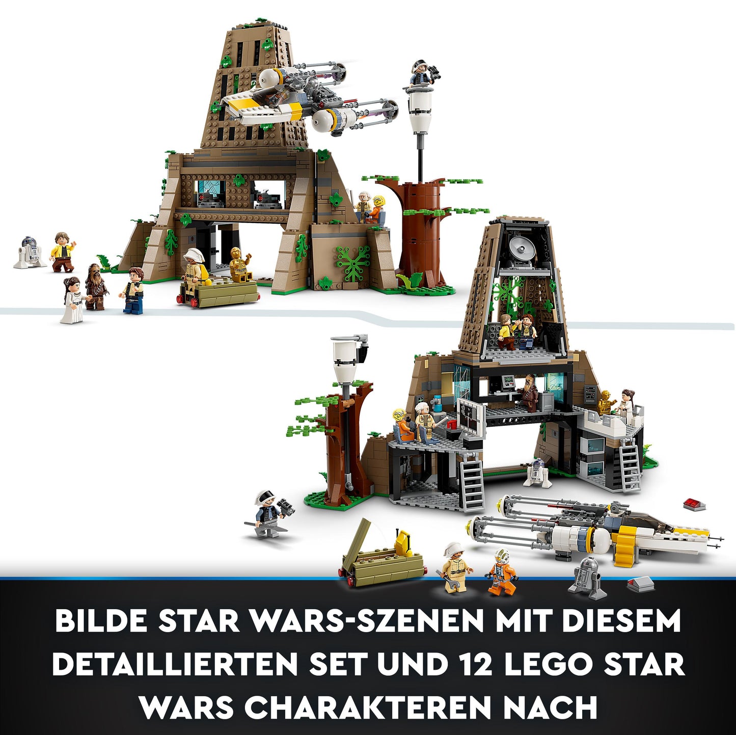 LEGO® Star Wars 75365 Rebellenbasis auf Yavin 4