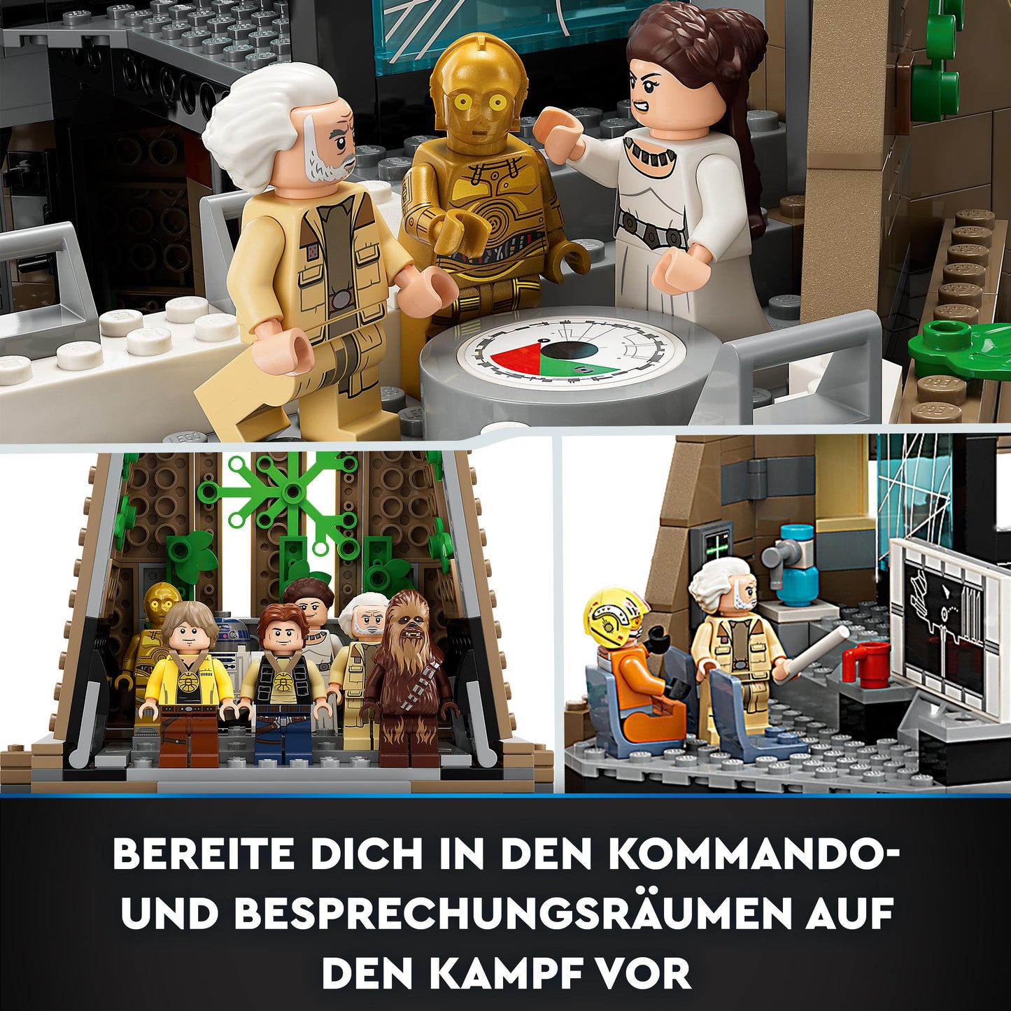 LEGO® Star Wars 75365 Rebellenbasis auf Yavin 4