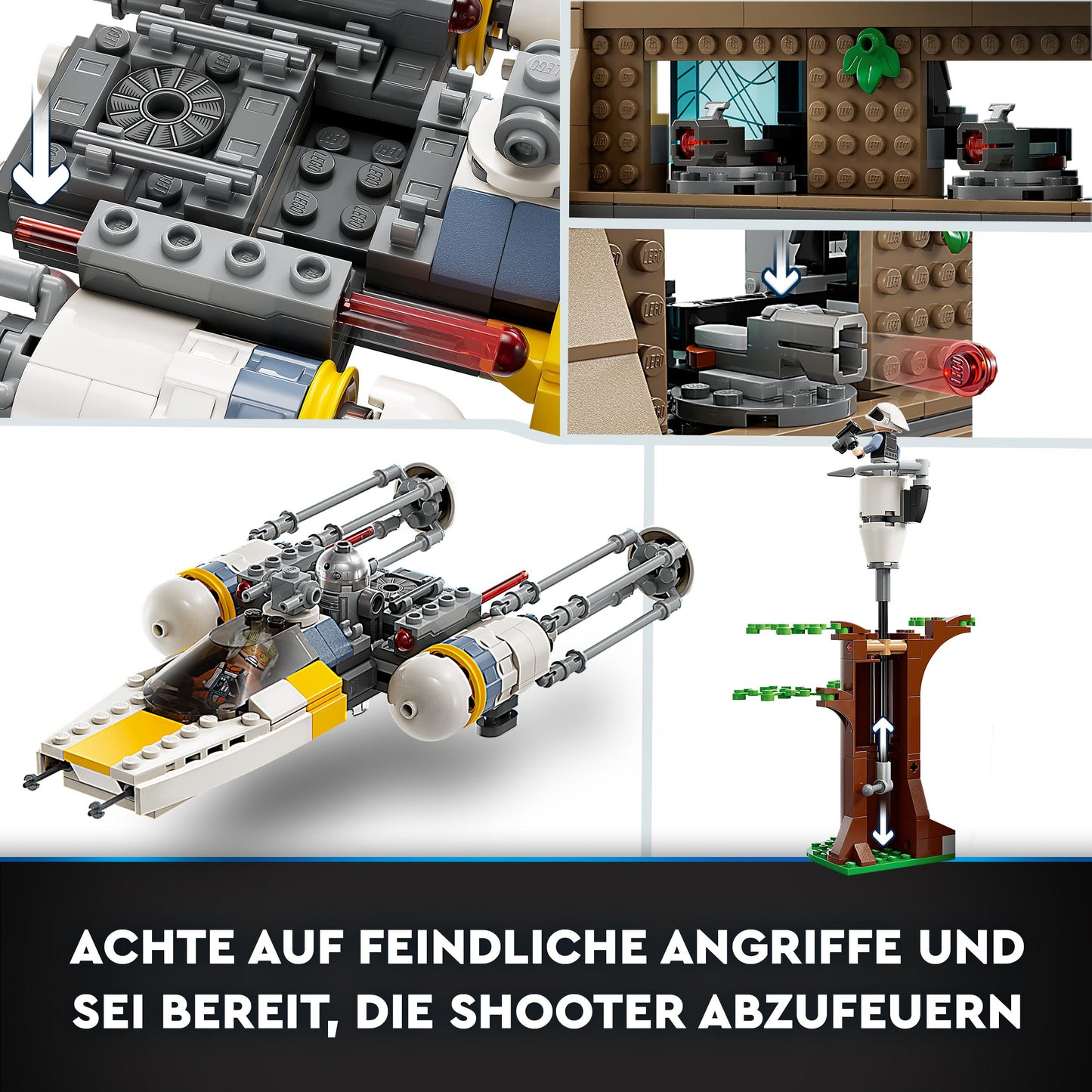 LEGO® Star Wars 75365 Rebellenbasis auf Yavin 4