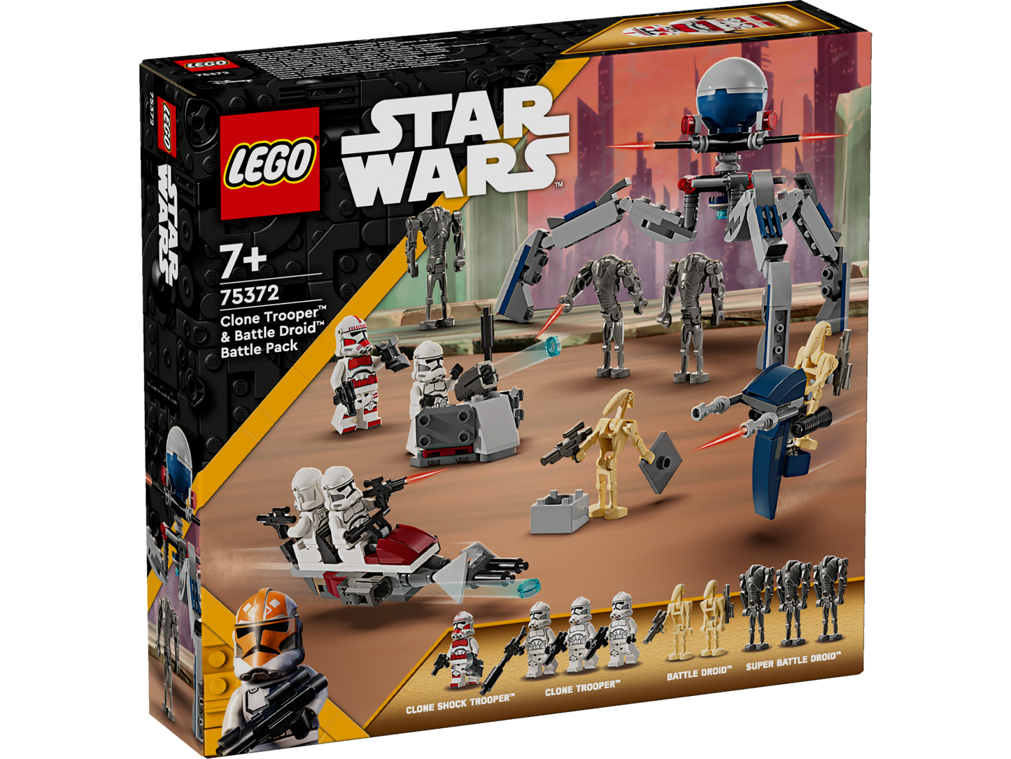 LEGO® Star Wars 75372 Clone Trooper™ & Battle Droid™ Battle Pack