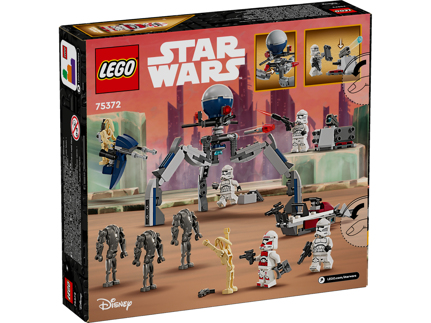 LEGO® Star Wars 75372 Clone Trooper™ & Battle Droid™ Battle Pack