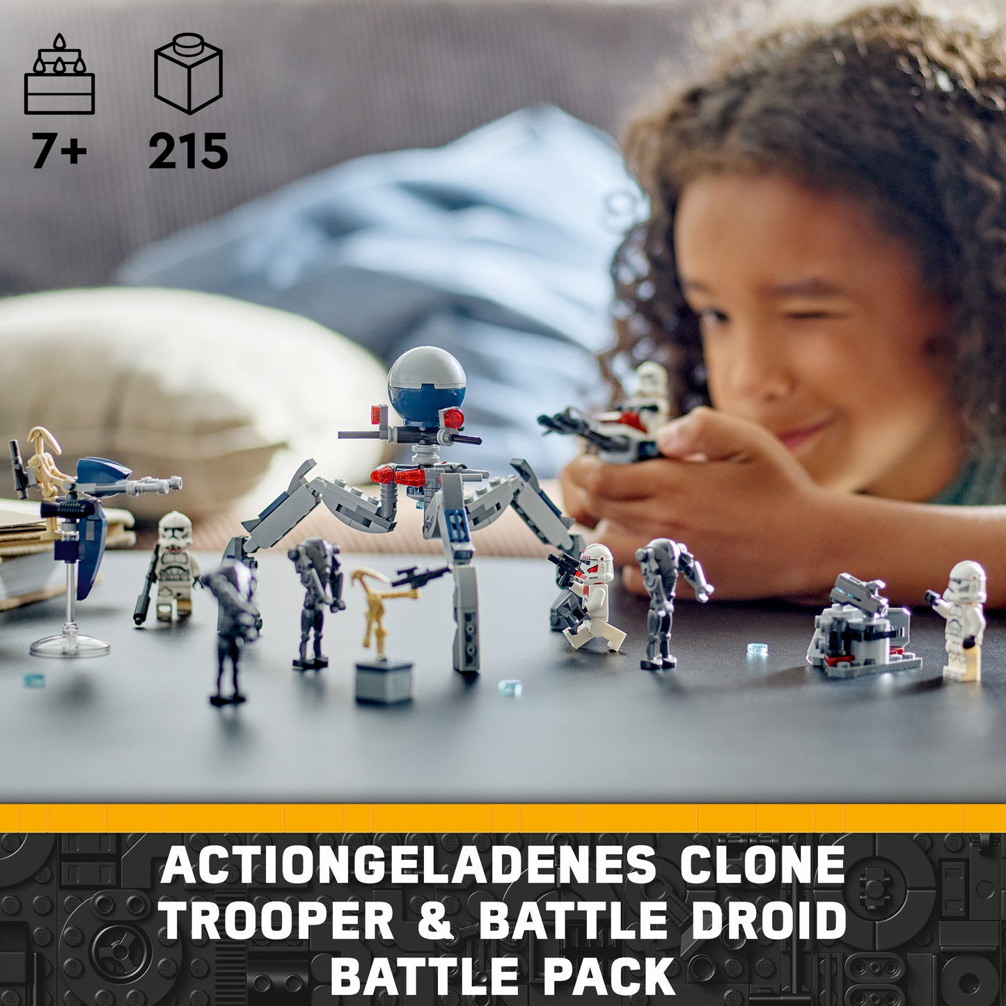 LEGO® Star Wars 75372 Clone Trooper™ & Battle Droid™ Battle Pack