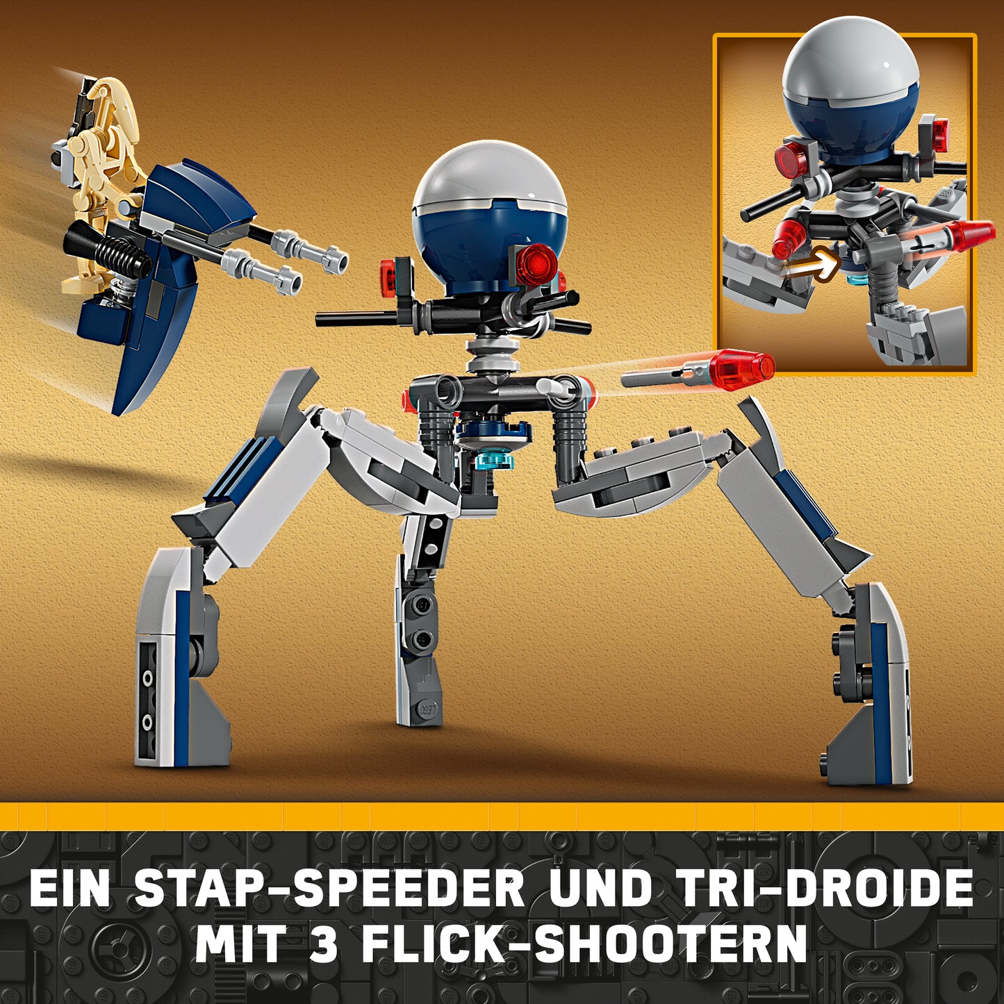 LEGO® Star Wars 75372 Clone Trooper™ & Battle Droid™ Battle Pack