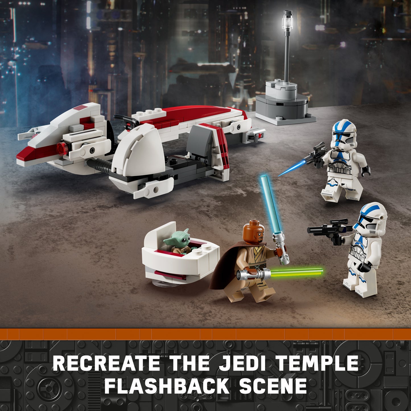 LEGO® Star Wars 75378 Flucht mit dem BARC Speeder™