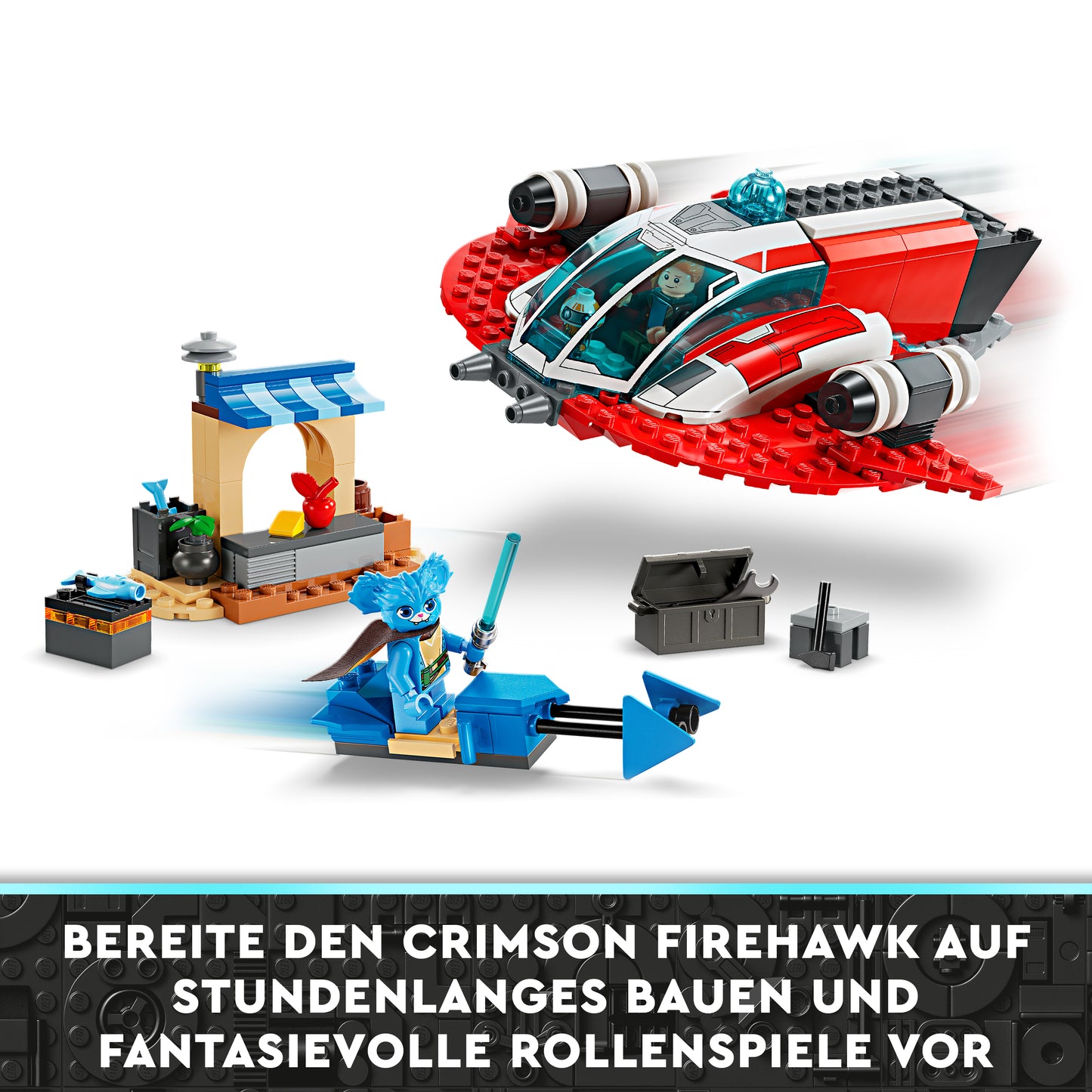 LEGO® Star Wars 75384 Der Crimson Firehawk™