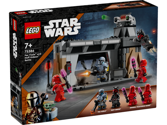 LEGO® Star Wars 75386 Duell zwischen Paz Vizsla™ und Moff Gideon™