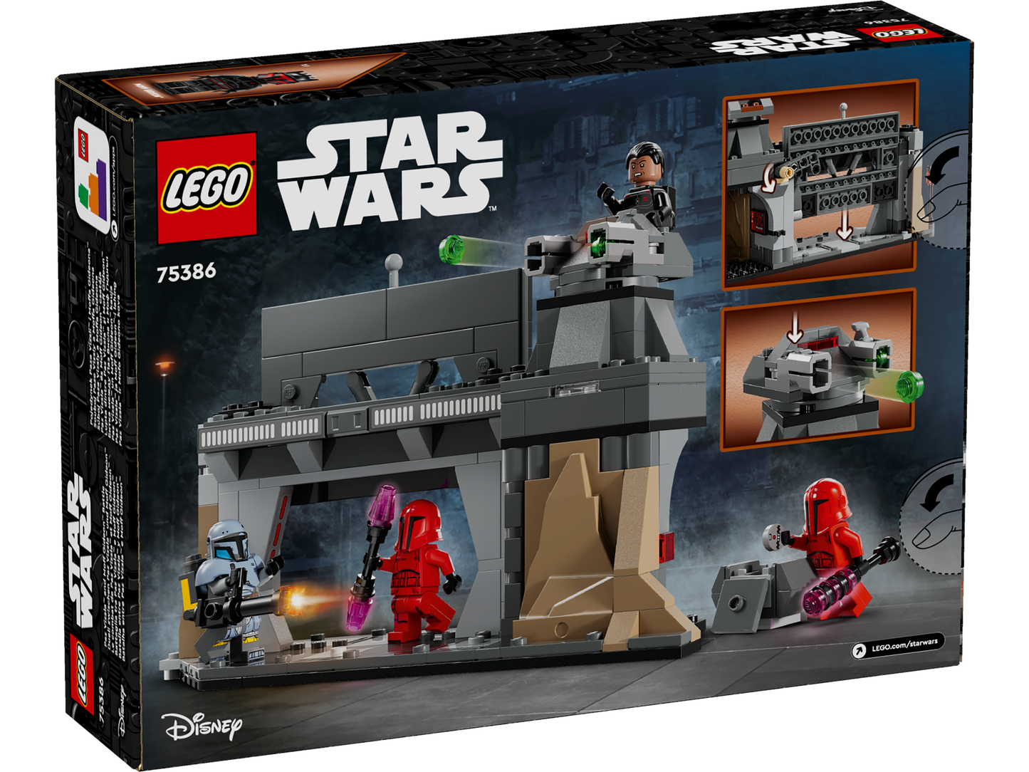 LEGO® Star Wars 75386 Duell zwischen Paz Vizsla™ und Moff Gideon™