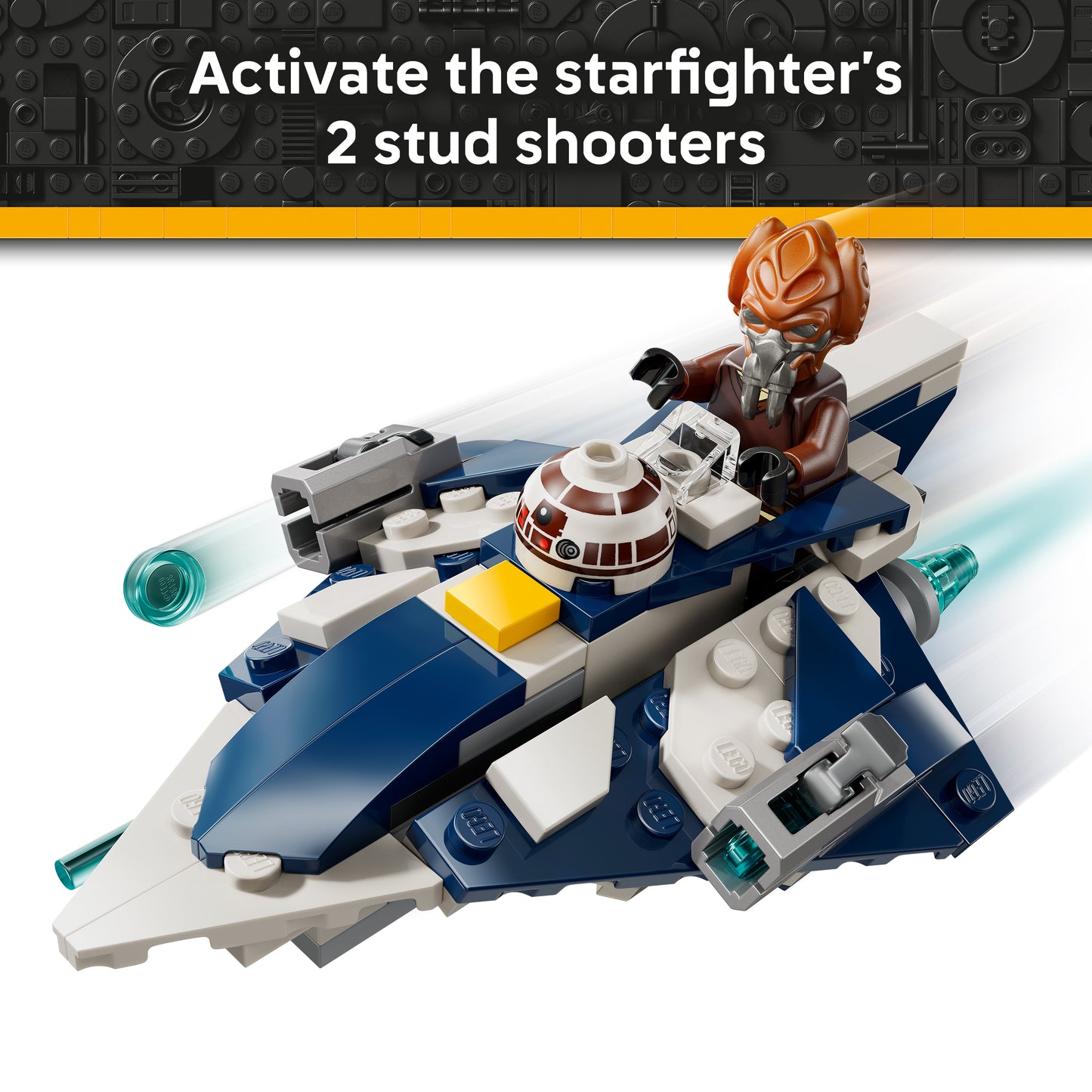 LEGO® Star Wars 75400 Plo Koons Jedi Starfighter™ Microfighter