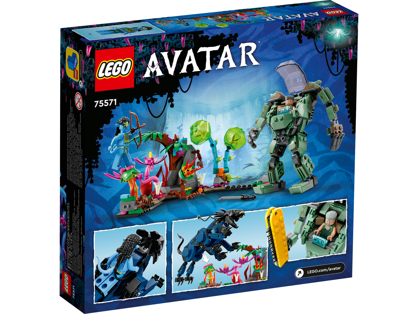 LEGO® Avatar 75571 Neytiri und Thanator vs. Quaritch im MPA