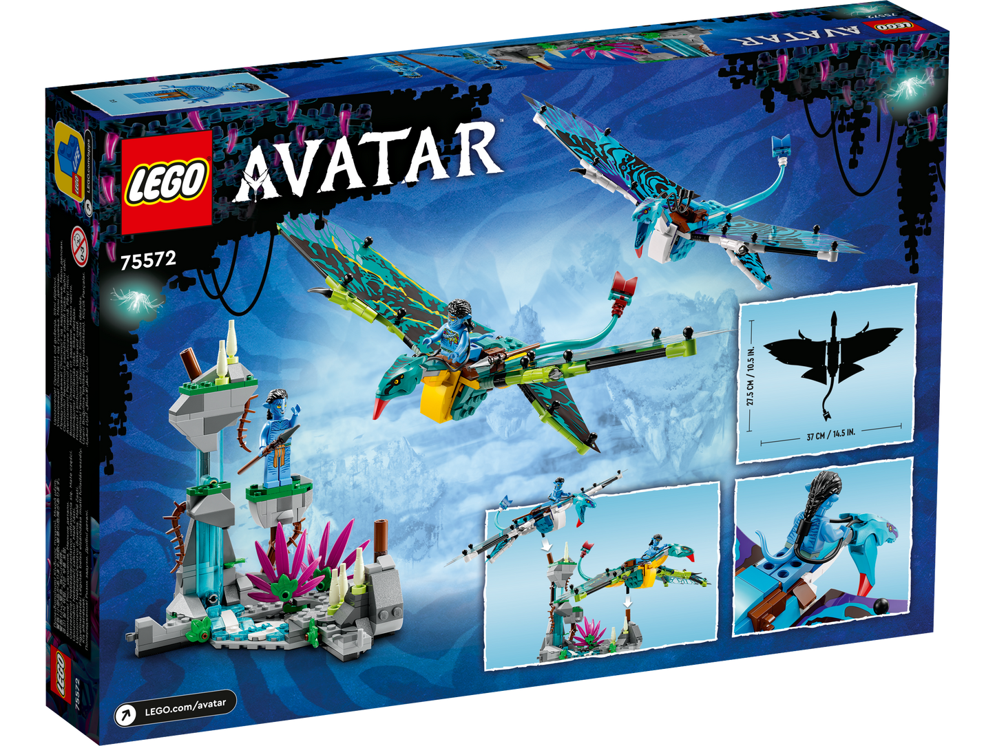 LEGO® Avatar 75572 Jakes und Neytiris erster Flug auf einem Banshee