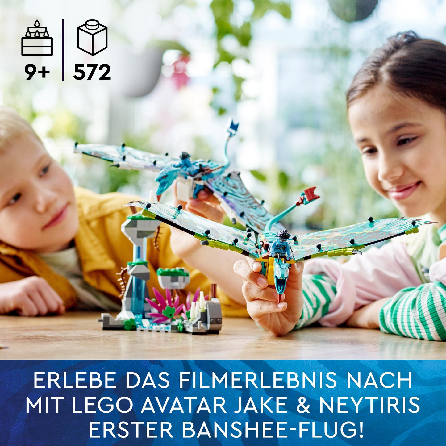 LEGO® Avatar 75572 Jakes und Neytiris erster Flug auf einem Banshee