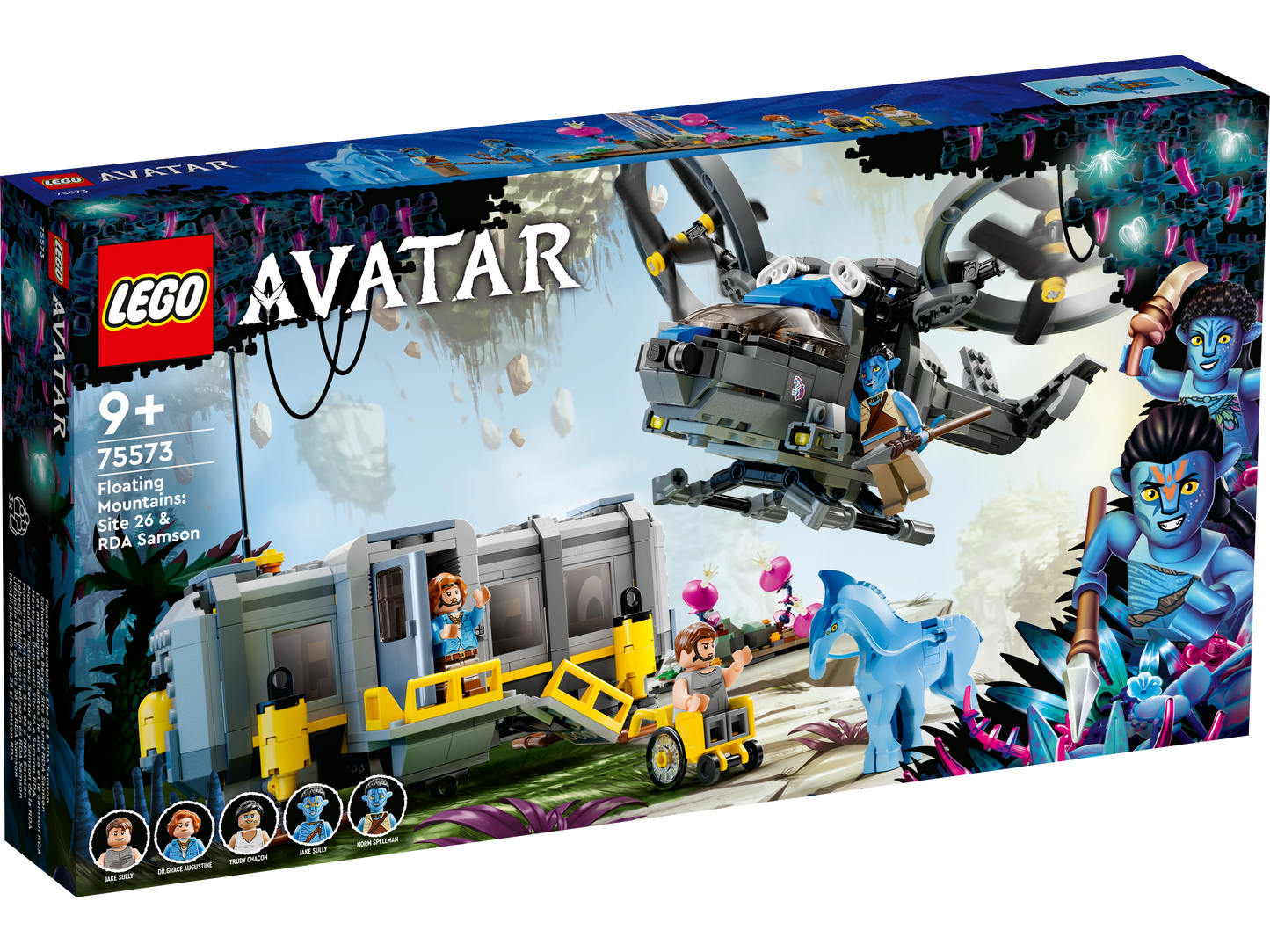 LEGO® Avatar 75573 Schwebende Berge: Site 26 und RDA Samson