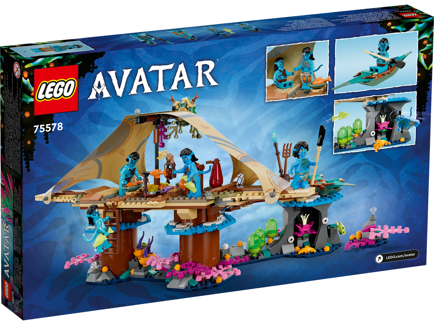 LEGO® Avatar 75578 Das Riff der Metkayina