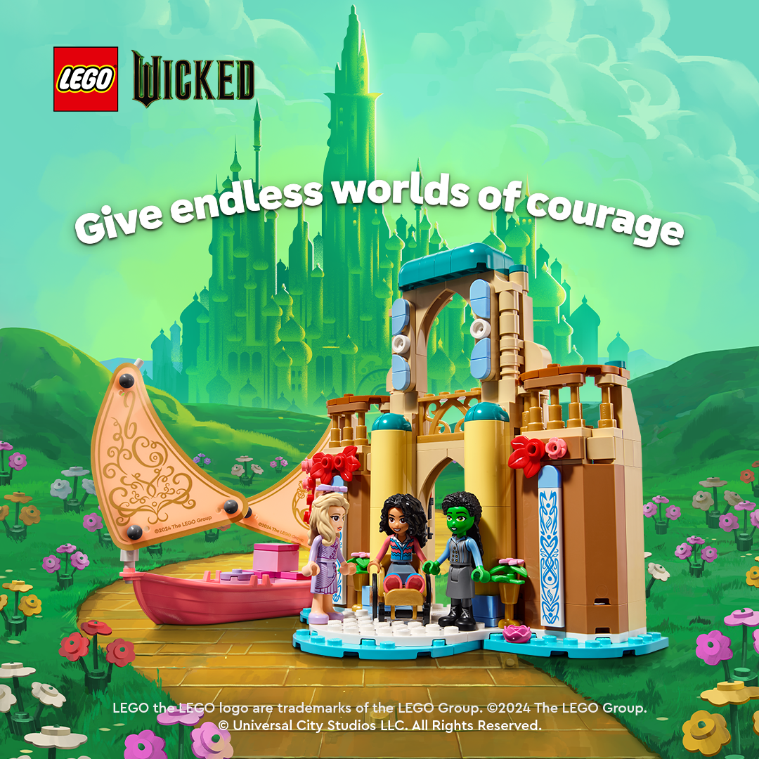 LEGO® Wicked 75681 Glinda, Elphaba und Nessarose an der Universität Shiz