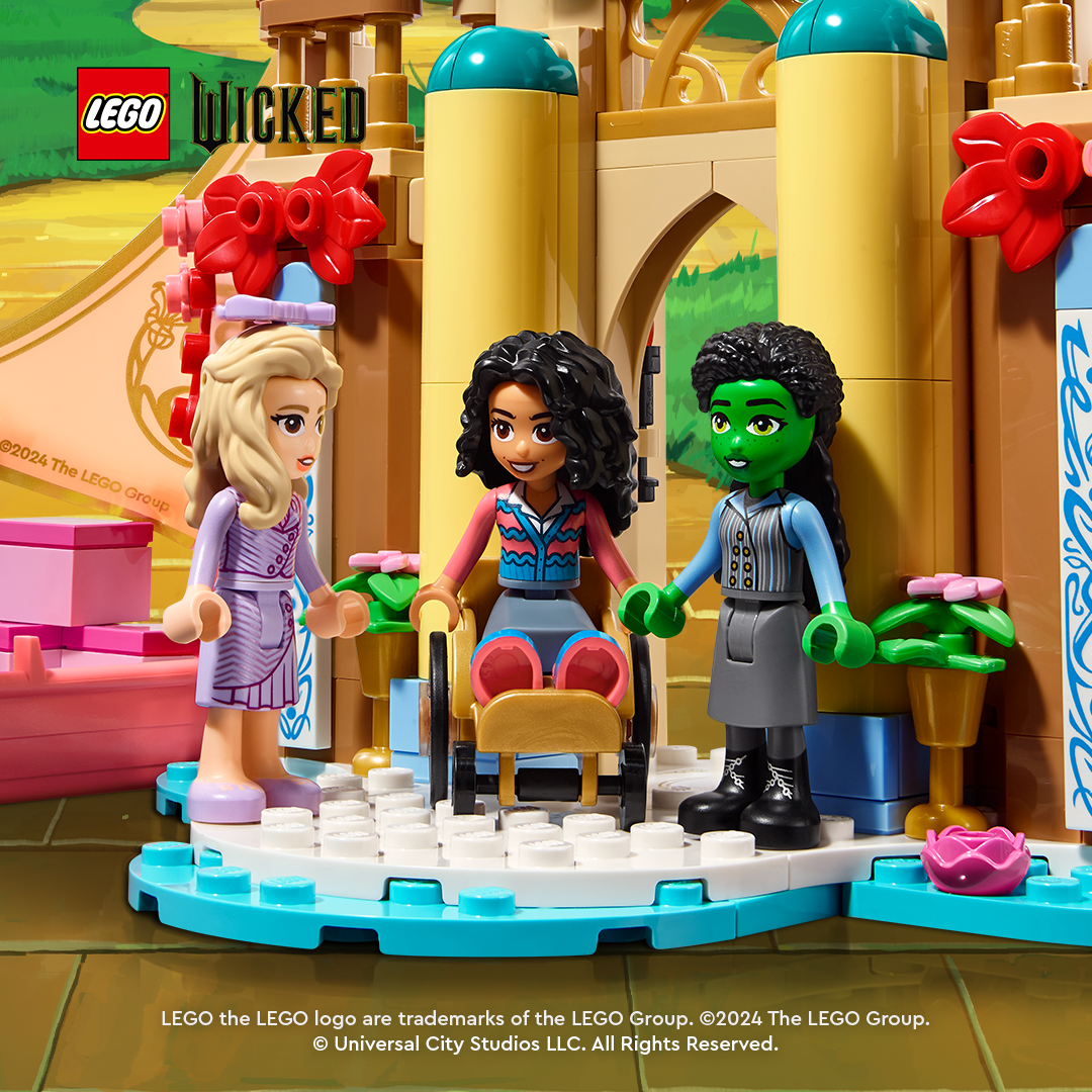 LEGO® Wicked 75681 Glinda, Elphaba und Nessarose an der Universität Shiz