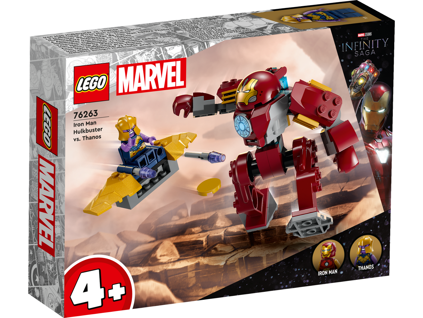 LEGO® Super Heroes 76263 Iron Man Hulkbuster vs. Thanos