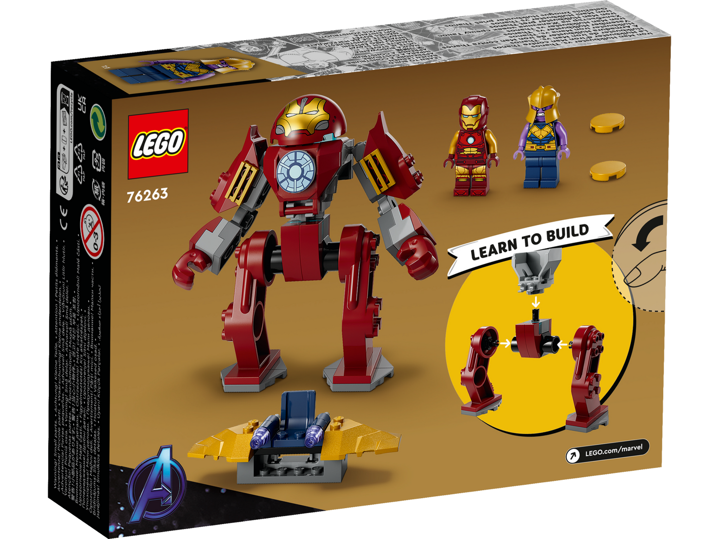 LEGO® Super Heroes 76263 Iron Man Hulkbuster vs. Thanos