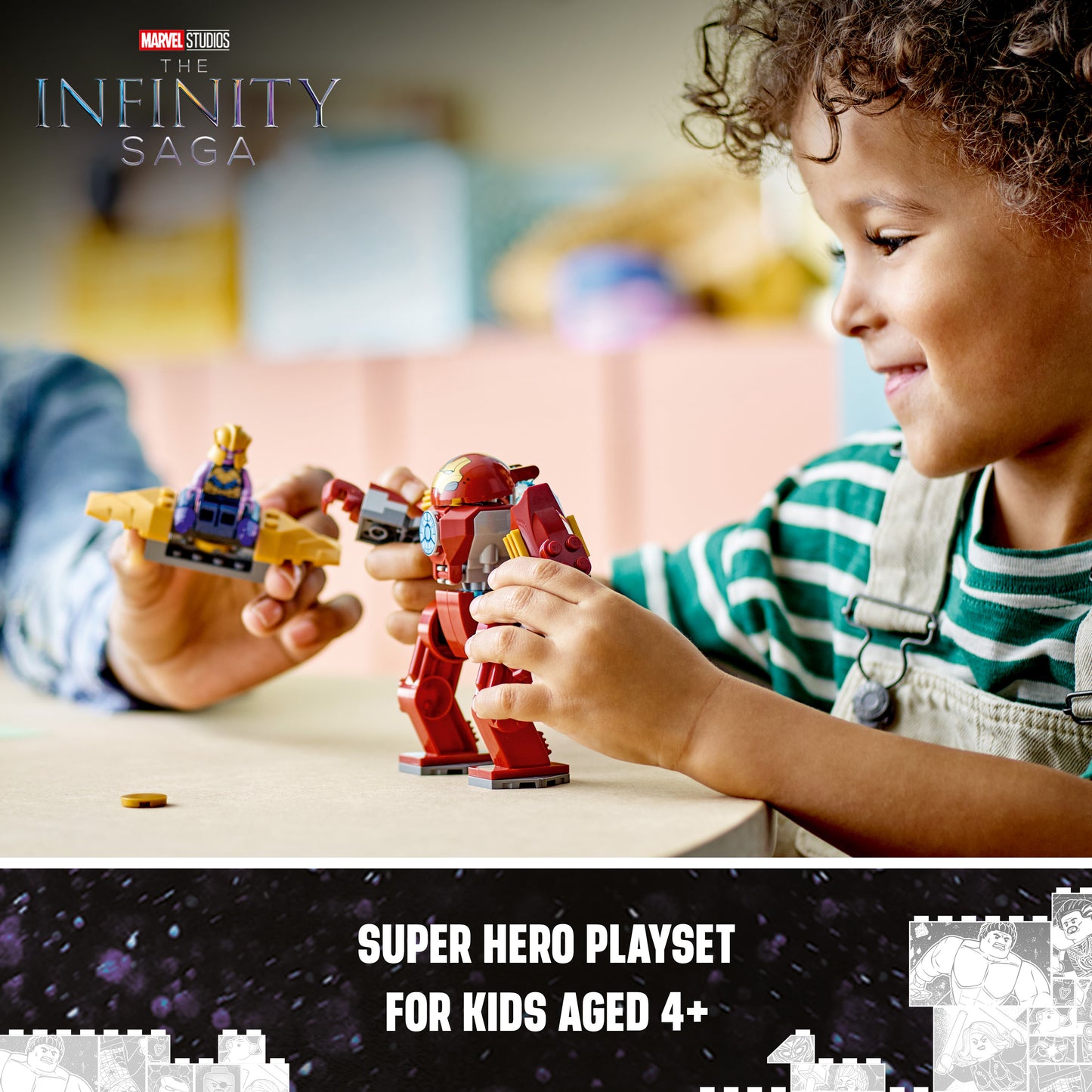 LEGO® Super Heroes 76263 Iron Man Hulkbuster vs. Thanos