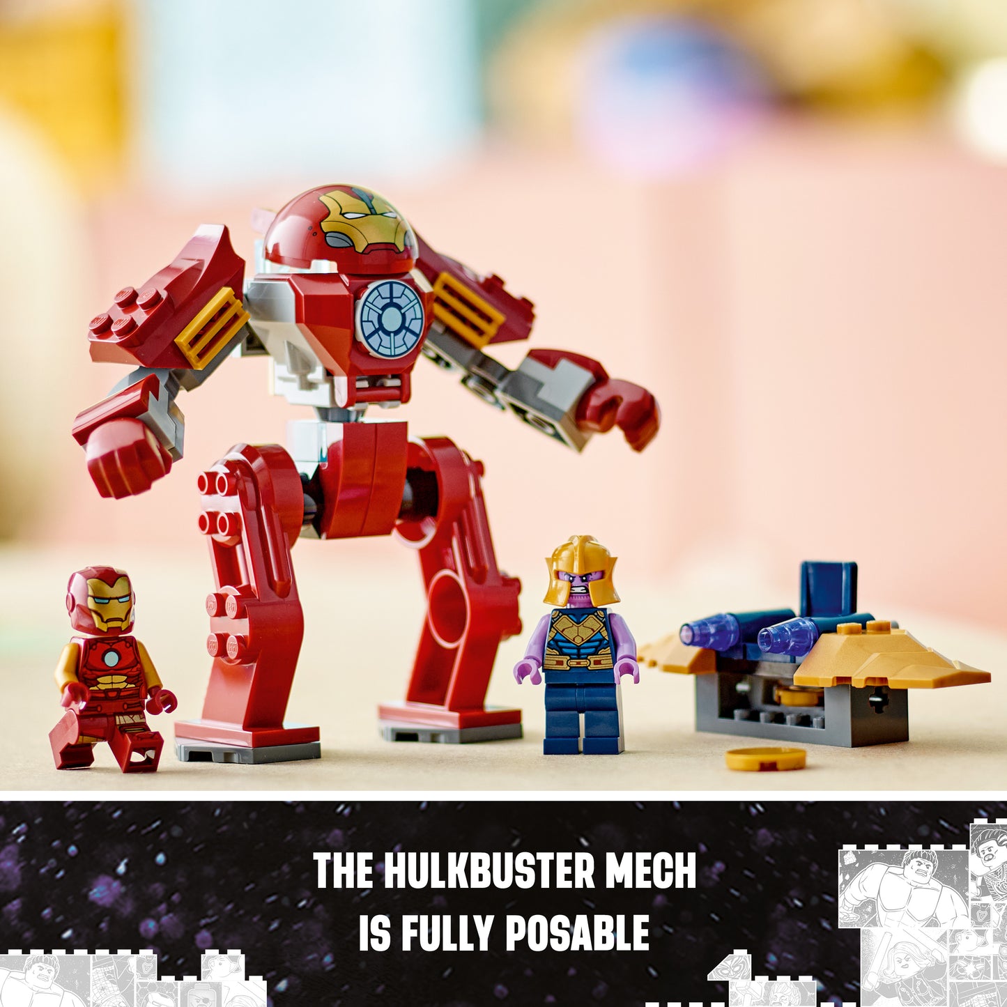 LEGO® Super Heroes 76263 Iron Man Hulkbuster vs. Thanos