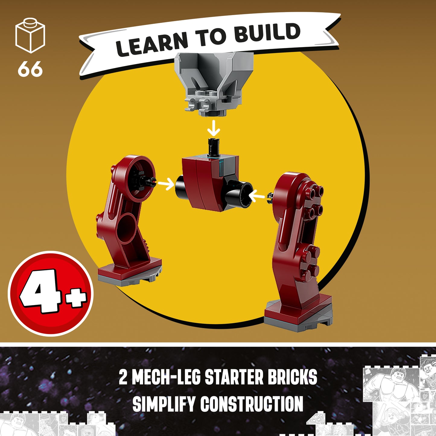 LEGO® Super Heroes 76263 Iron Man Hulkbuster vs. Thanos