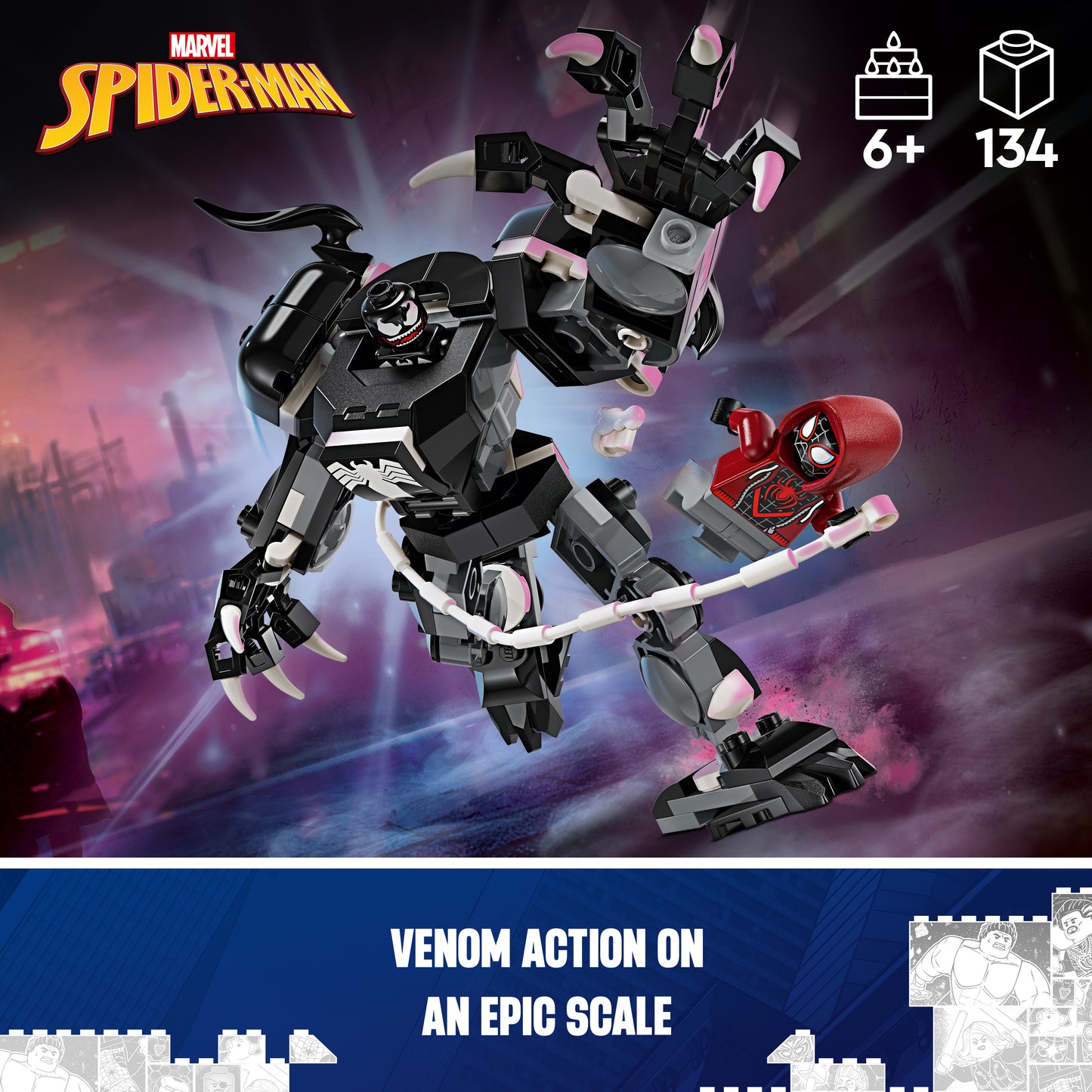 LEGO® Super Heroes 76276 Venom Mech vs. Miles Morales