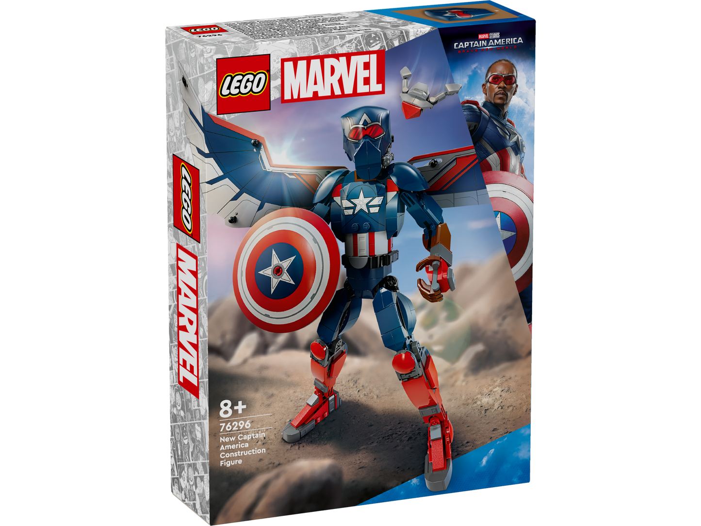 LEGO® Super Heroes 76296 New Captain America Baufigur