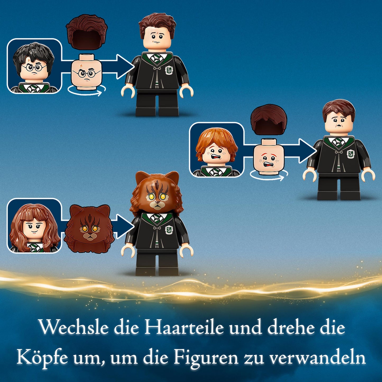 LEGO® Harry Potter 76386 Hogwarts™: Misslungener Vielsafttrank