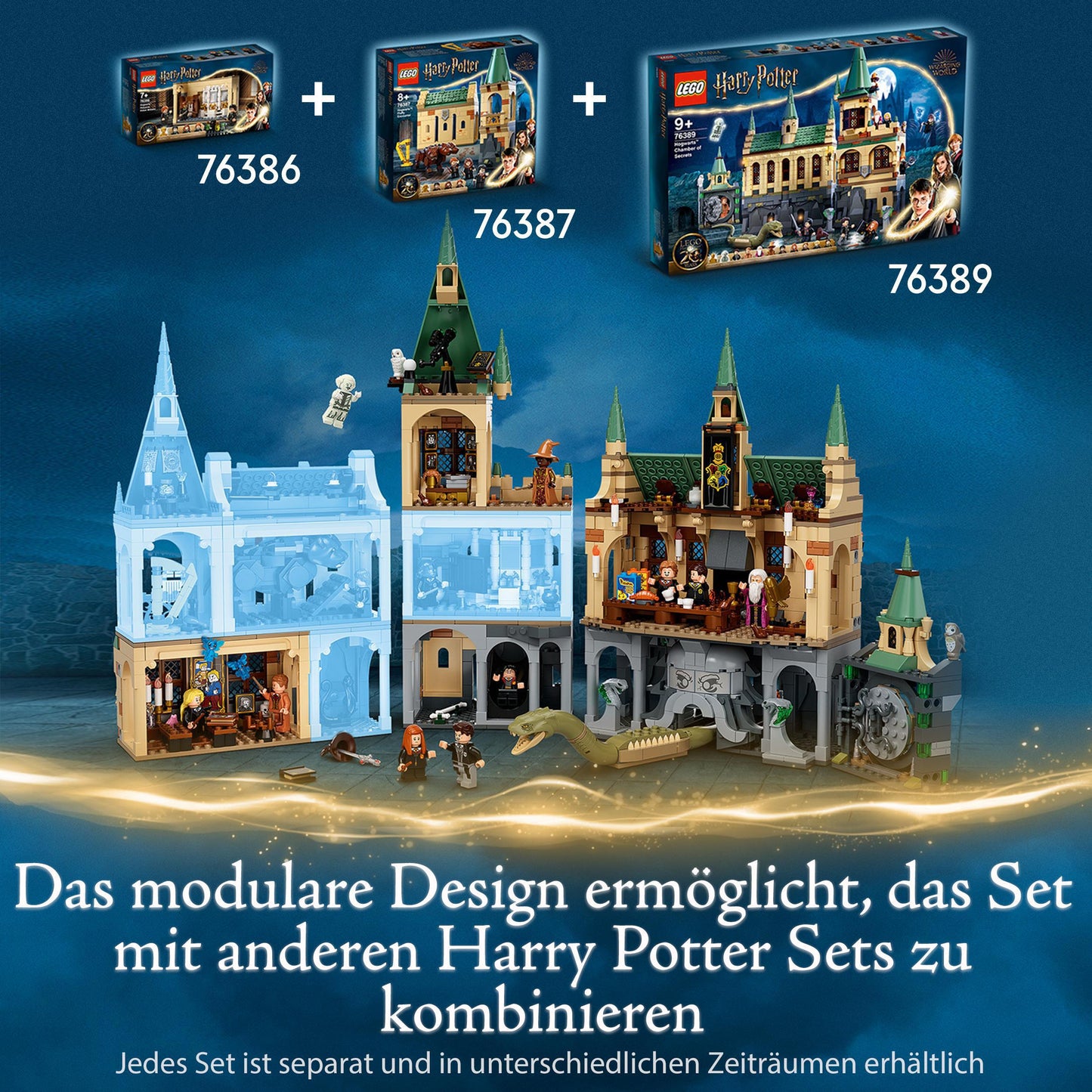 LEGO® Harry Potter 76389 Hogwarts™ Kammer des Schreckens