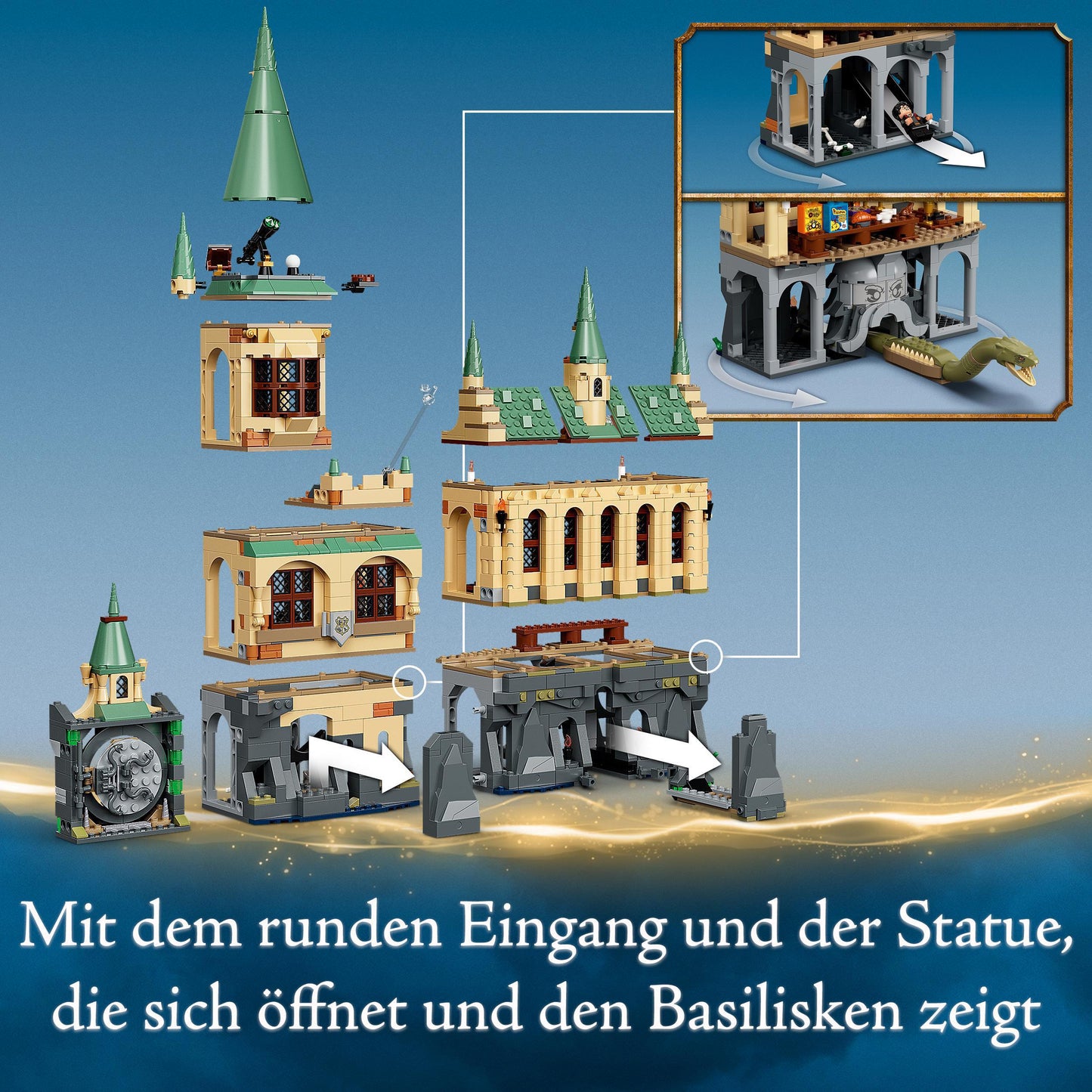 LEGO® Harry Potter 76389 Hogwarts™ Kammer des Schreckens