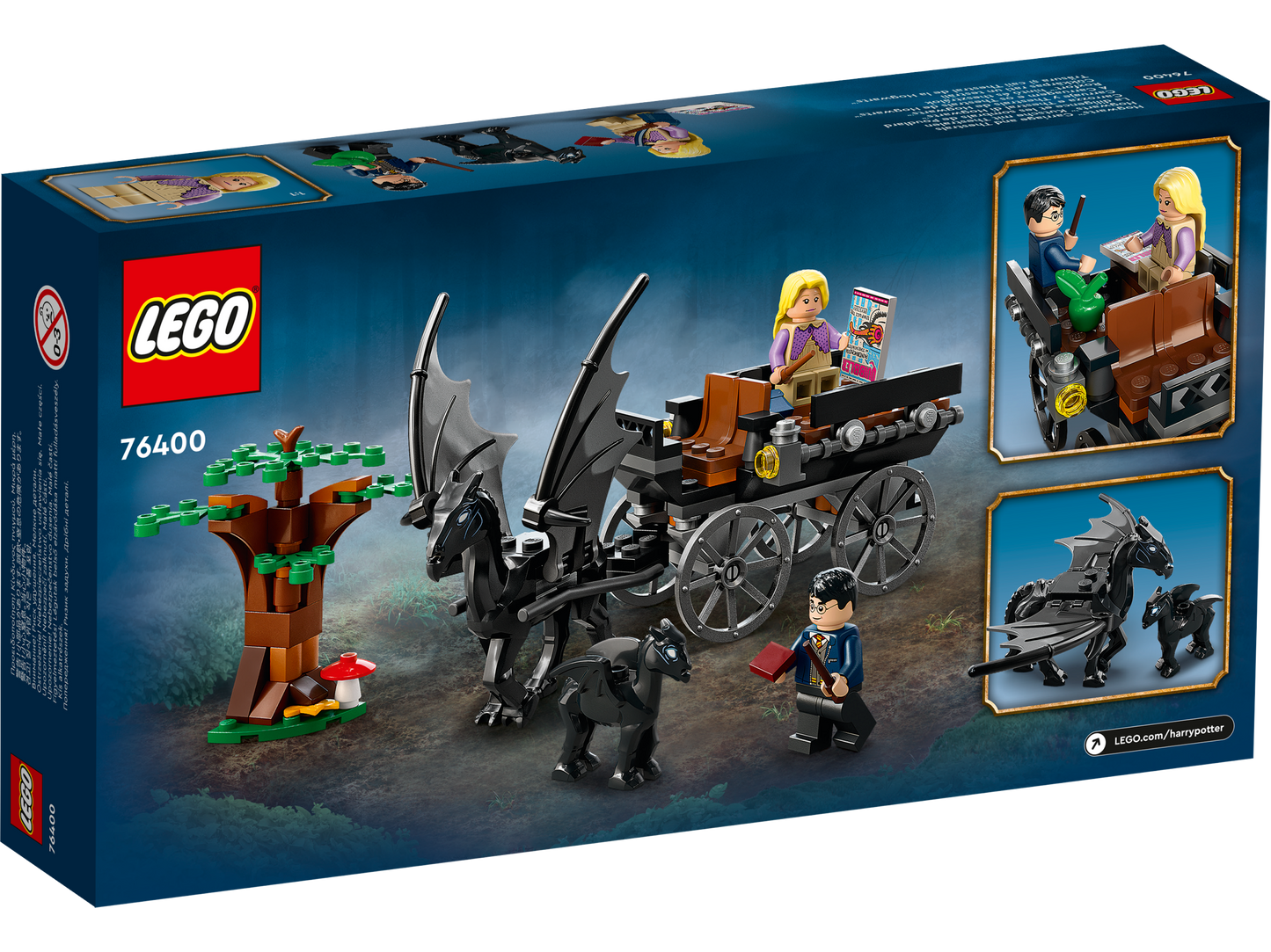 LEGO® Harry Potter 76400 Hogwarts™ Kutsche mit Thestralen