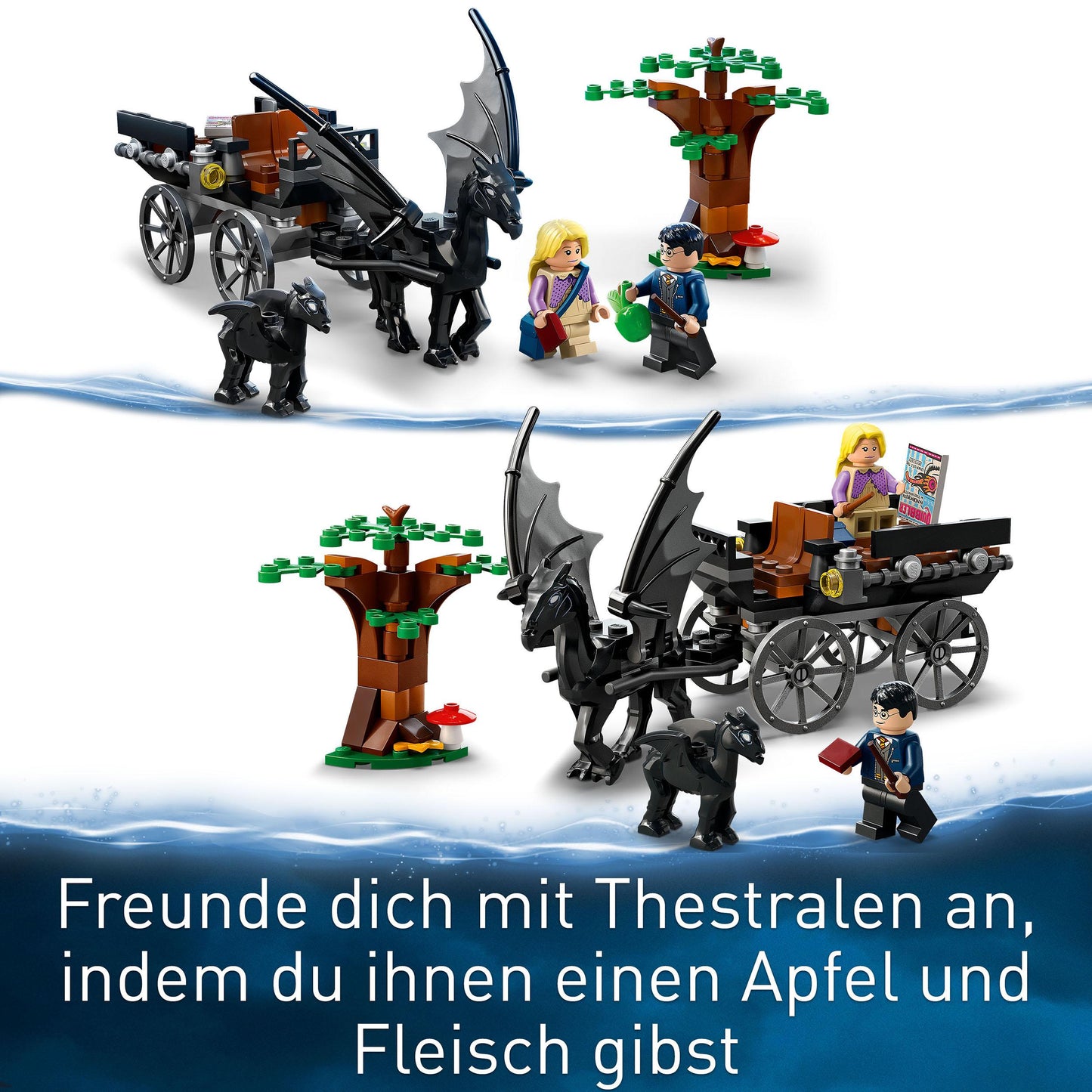 LEGO® Harry Potter 76400 Hogwarts™ Kutsche mit Thestralen