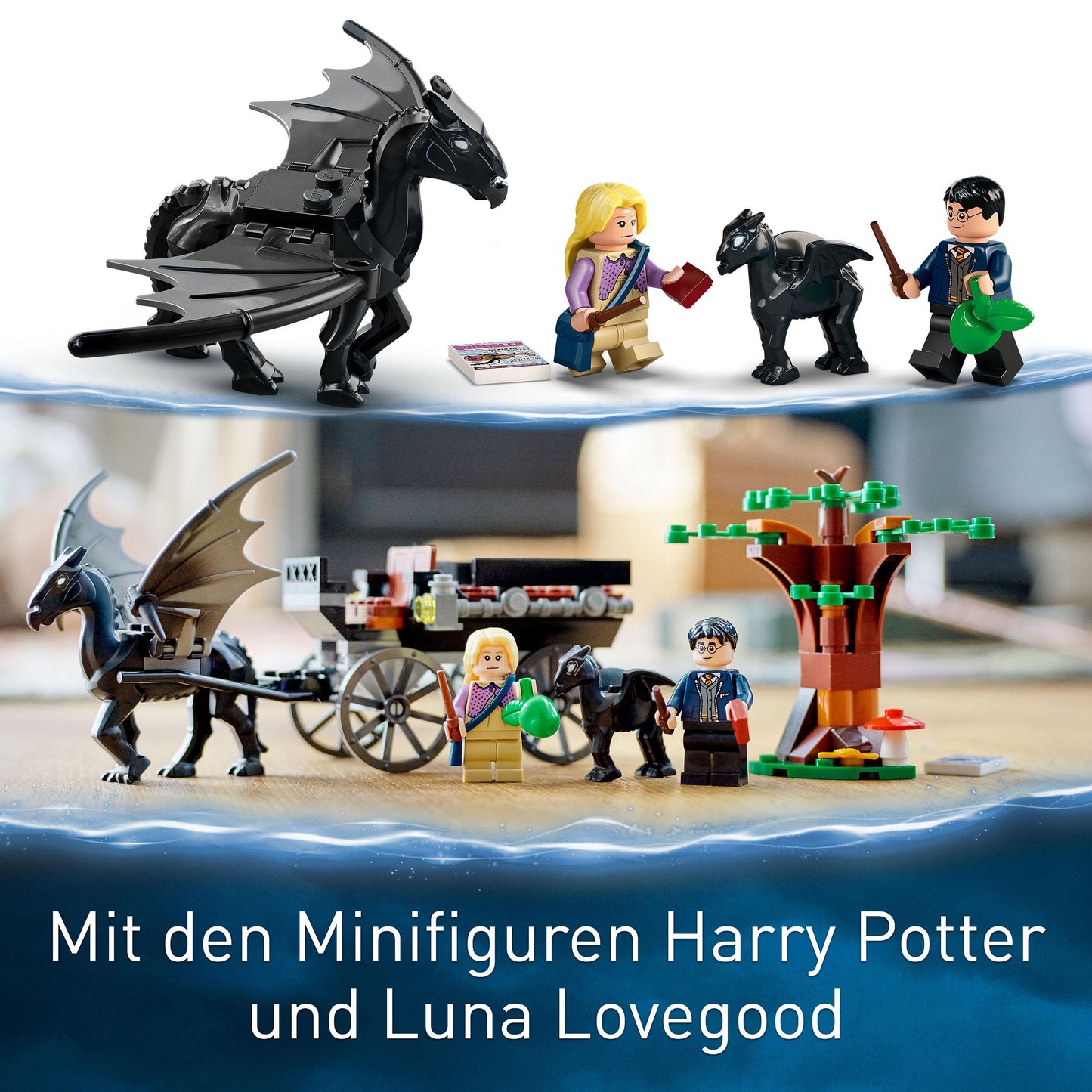 LEGO® Harry Potter 76400 Hogwarts™ Kutsche mit Thestralen