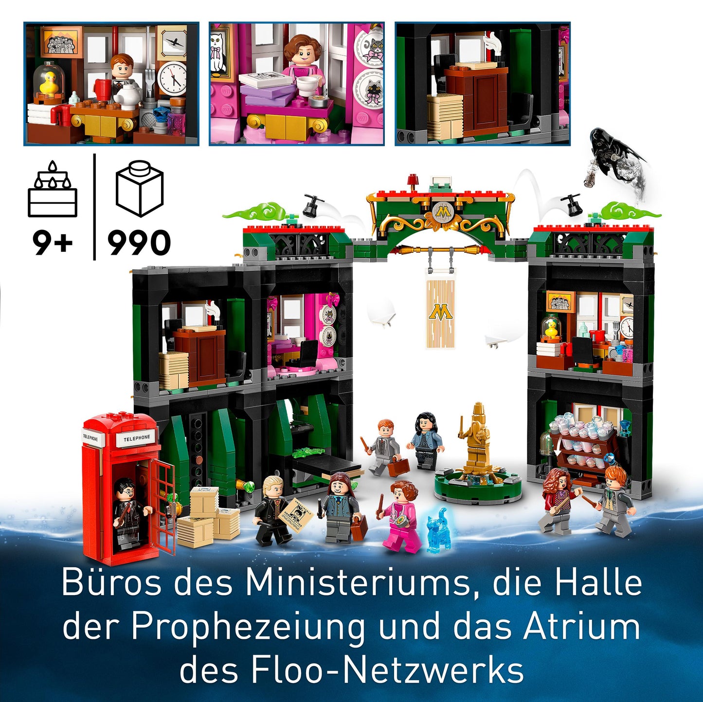 LEGO® Harry Potter 76403 Zaubereiministerium