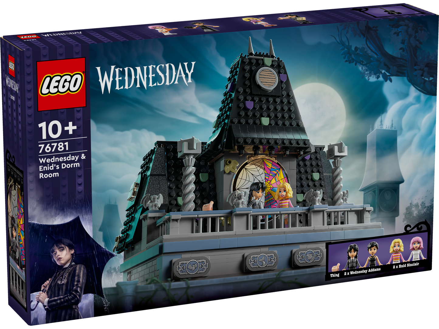 LEGO® Wednesday 76781 Wednesdays und Enids Zimmer im Studentenwohnheim