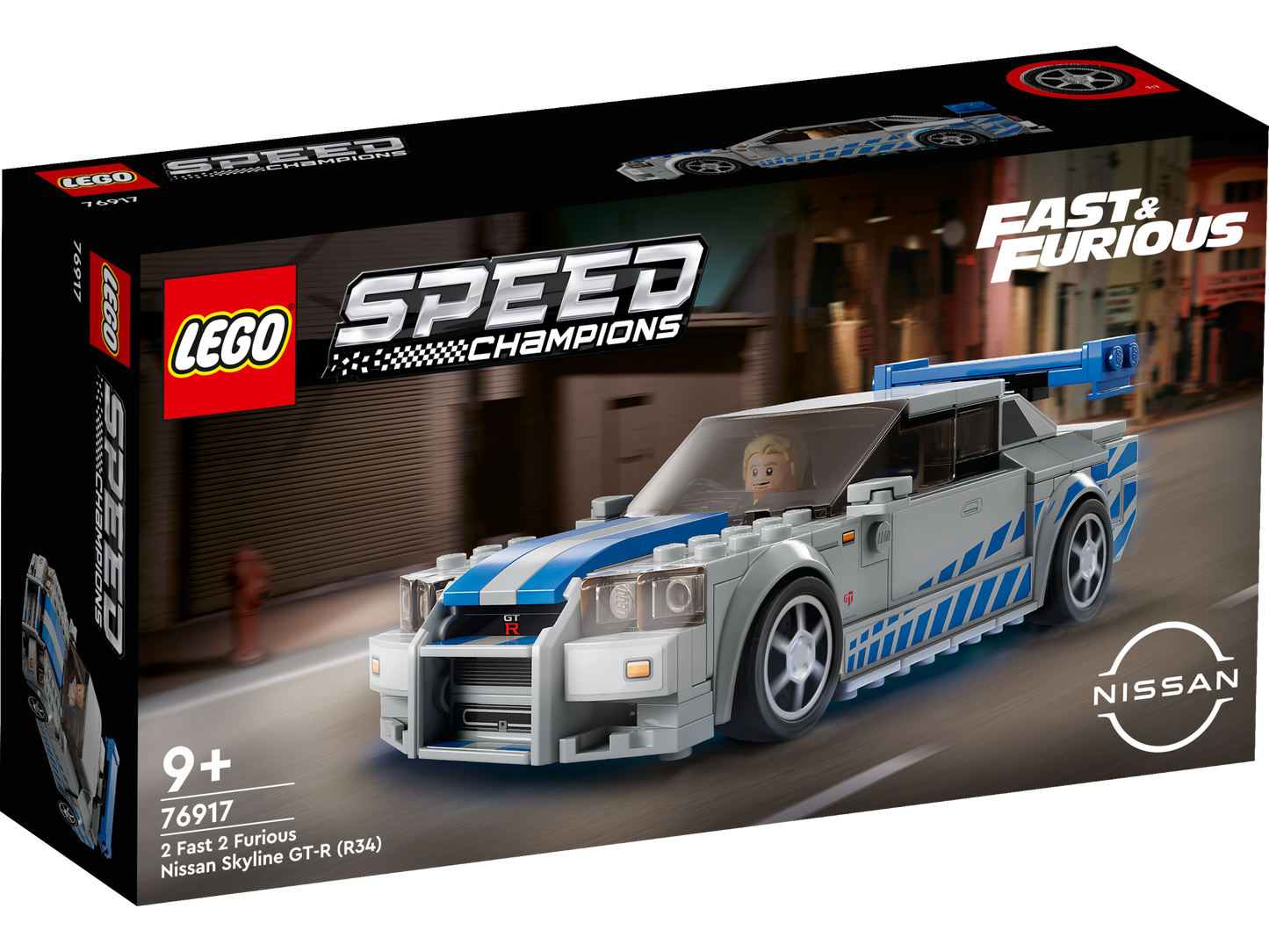 LEGO® 76917 - Speed Champions: Nissan Skyline GT-R (R34) 2 Fast 2 Furious