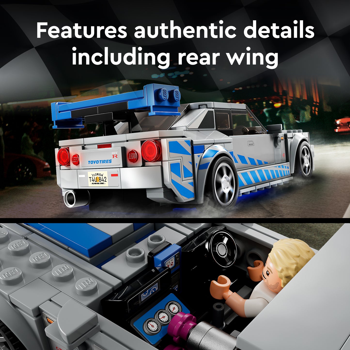 LEGO® 76917 - Speed Champions: Nissan Skyline GT-R (R34) 2 Fast 2 Furious