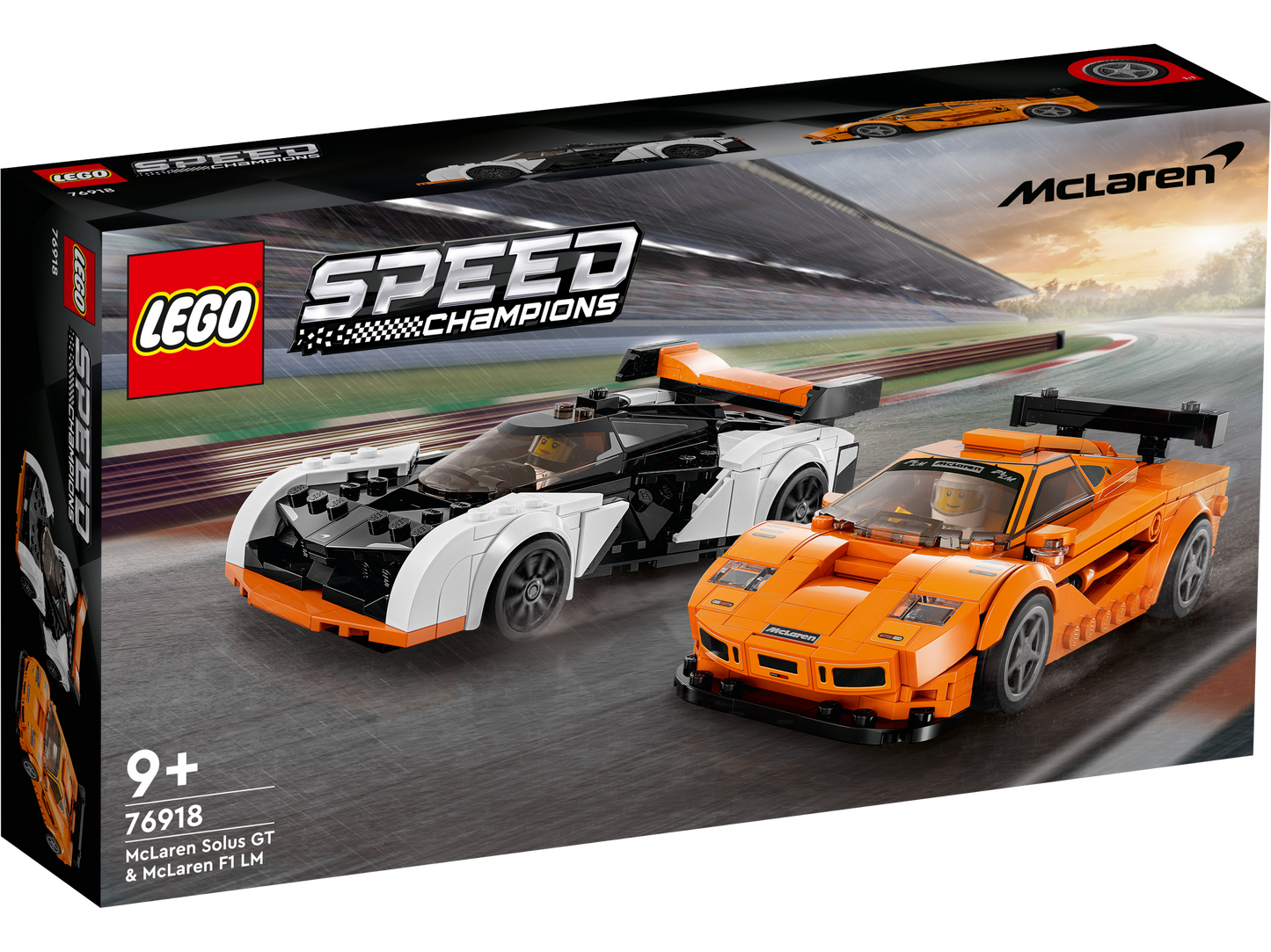 LEGO® Speed Champions 76918 McLaren Solus GT & McLaren F1 LM