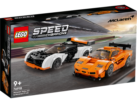 LEGO® Speed Champions 76918 McLaren Solus GT & McLaren F1 LM