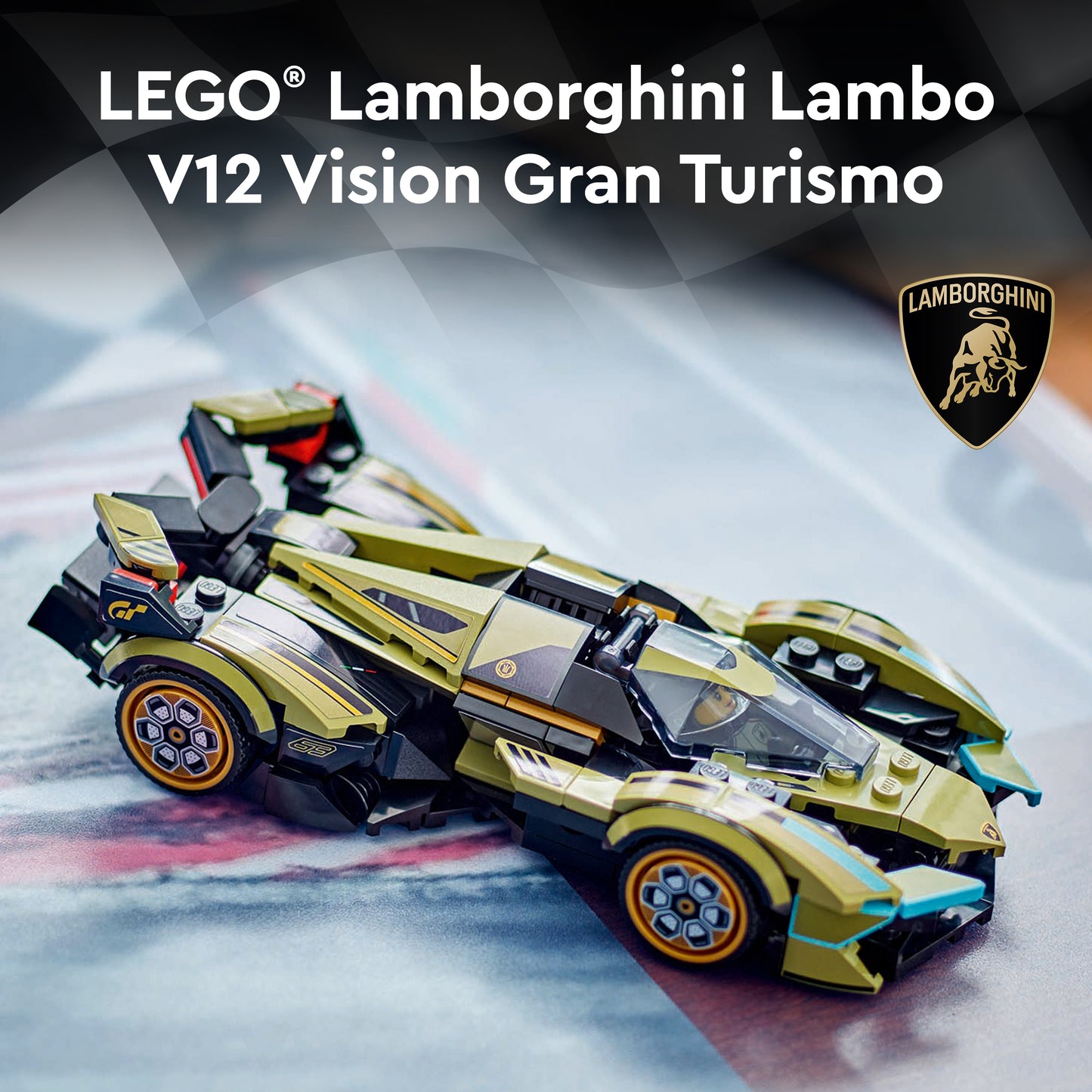 LEGO® Speed Champions 76923 Lamborghini Lambo V12 Vision GT Supersportwagen