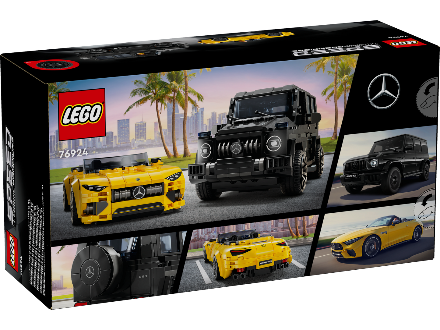 LEGO® Speed Champions 76924 Mercedes-AMG G 63 & Mercedes-AMG SL 63