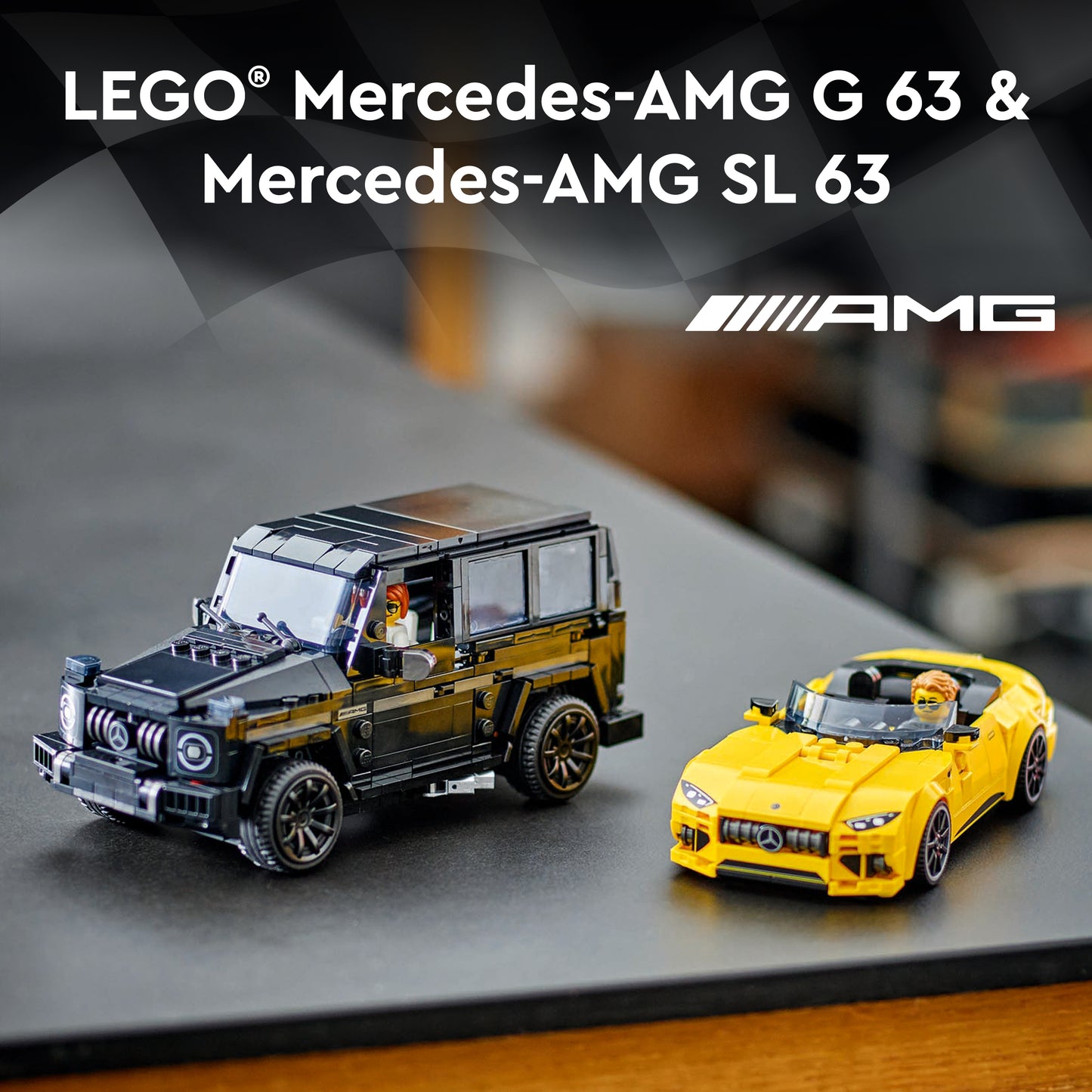 LEGO® Speed Champions 76924 Mercedes-AMG G 63 & Mercedes-AMG SL 63