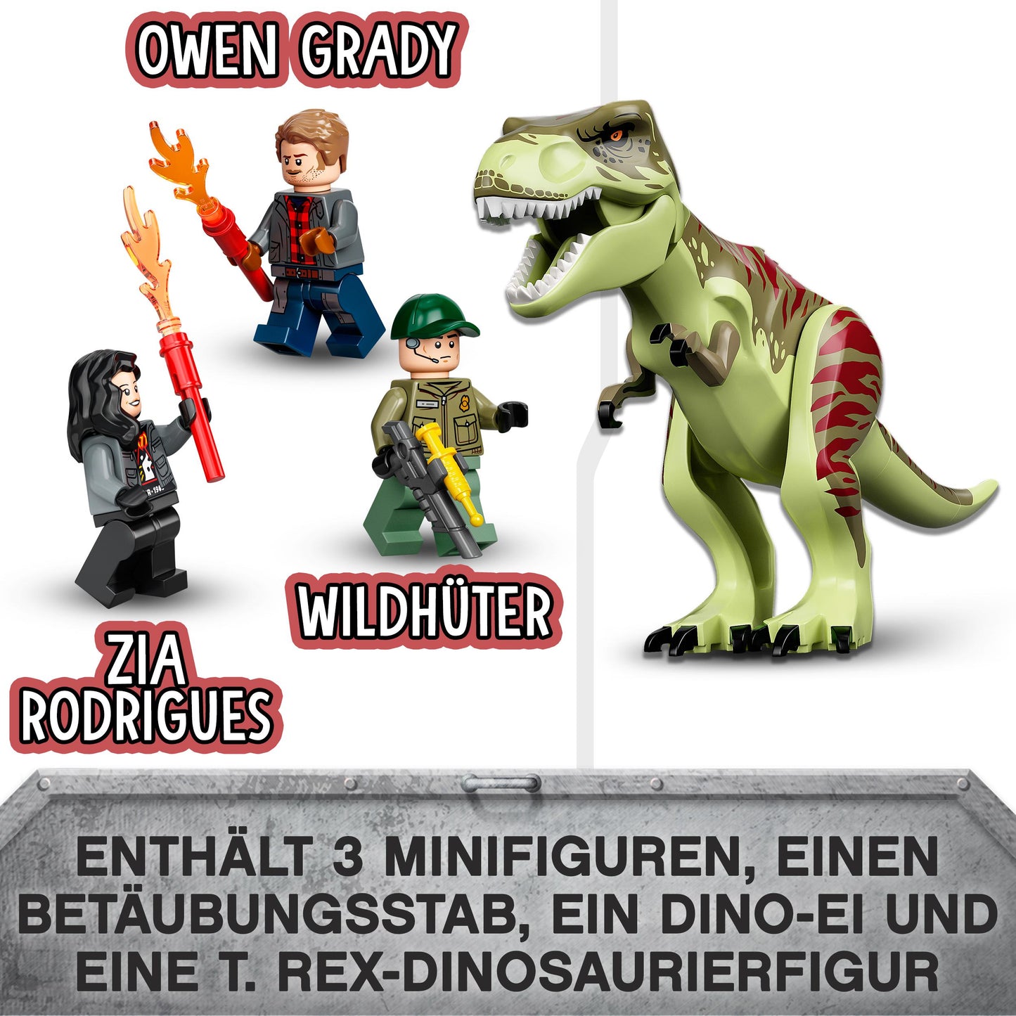 LEGO® Jurassic World 76944 T. Rex Ausbruch